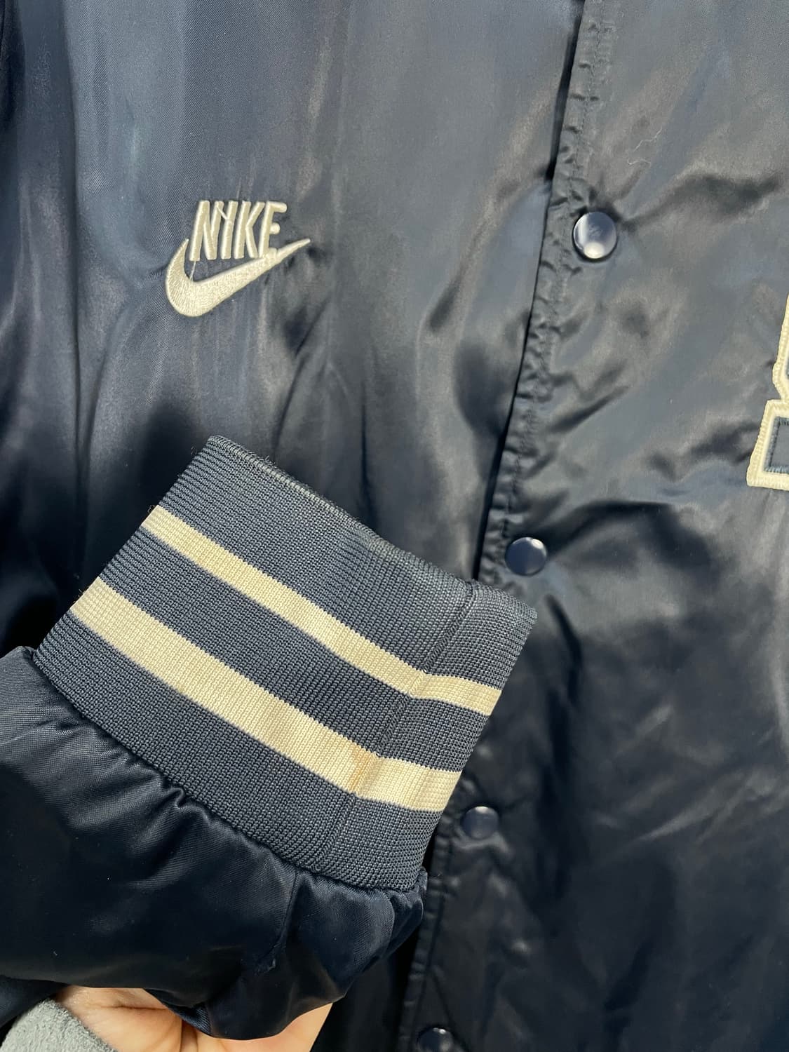 나이키 새틴 나일론 스타디움 바시티 자켓 H1185 상품이미지8