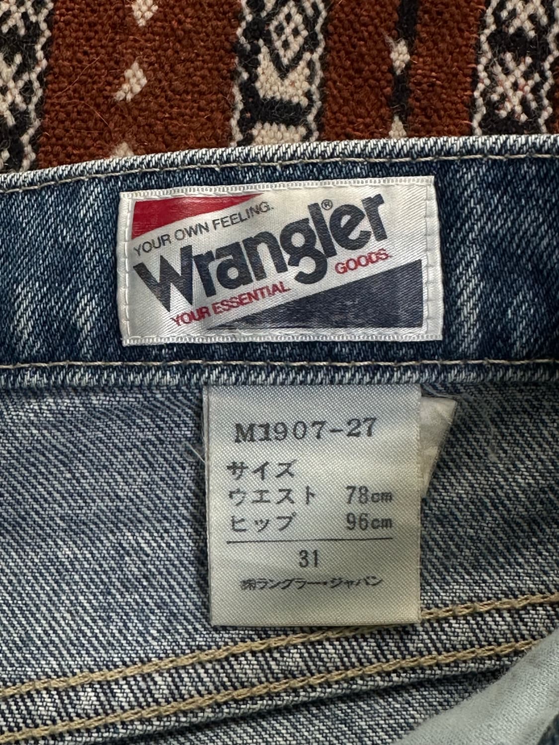 랭글러 빈티지 청바지 상품이미지2