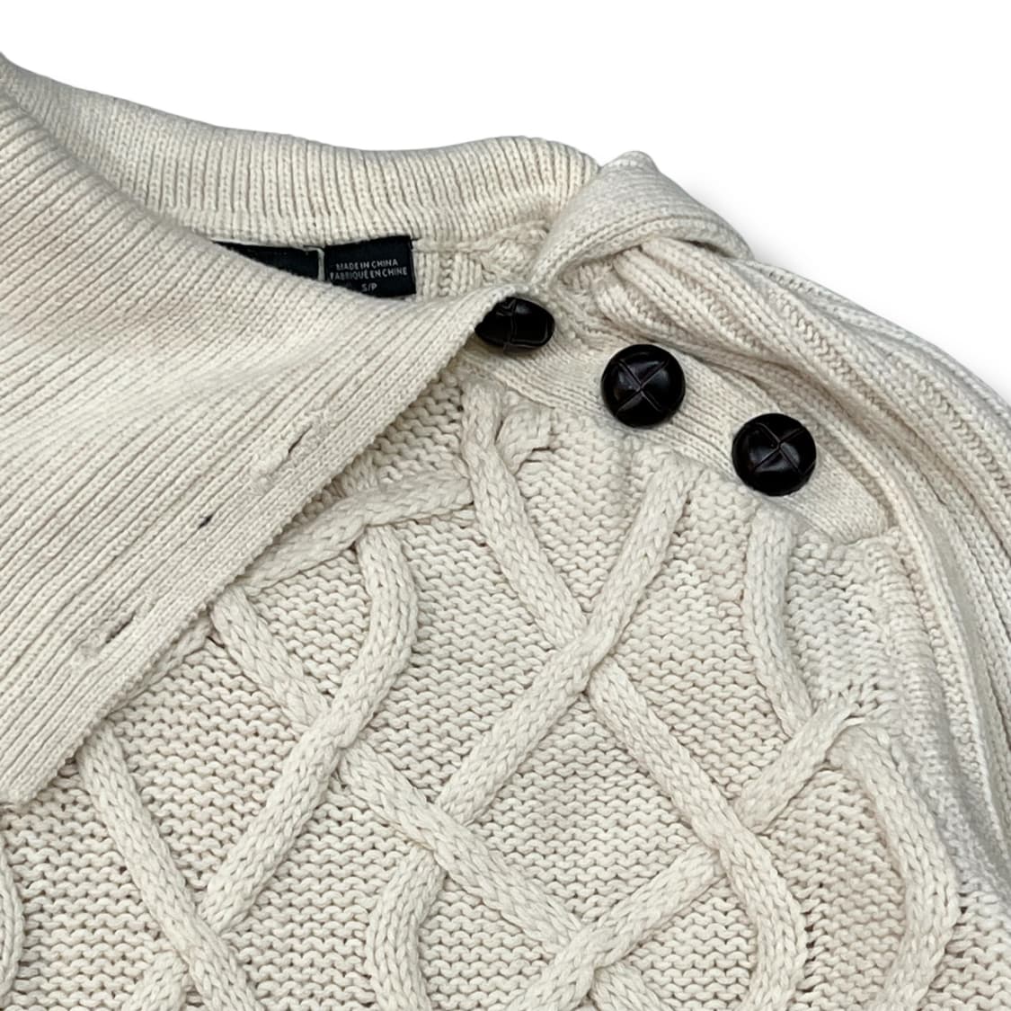  아르마니 익스체인지 버튼 넥 니트 y13610 상품이미지5