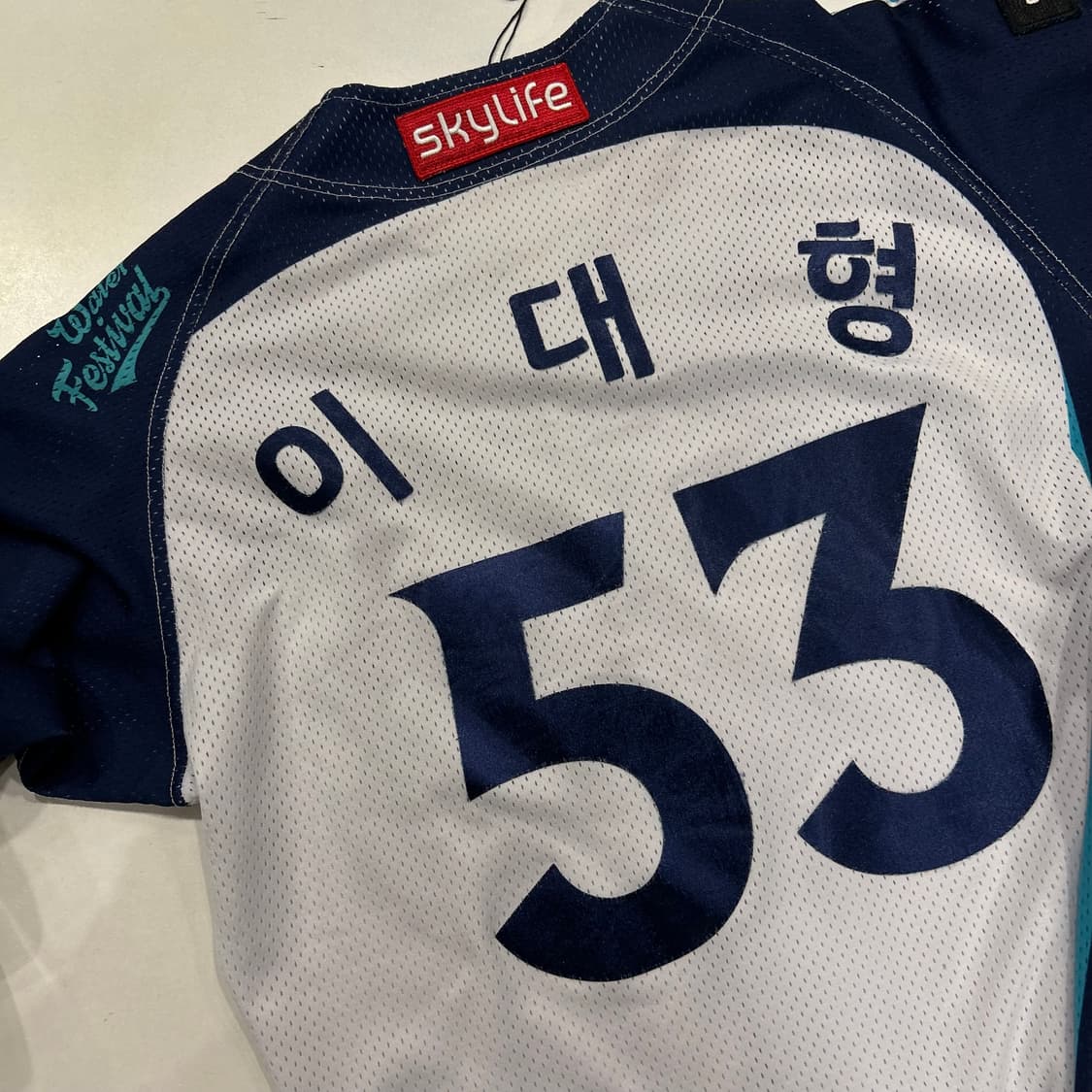 [90] KT Wiz 이대형 야구 유니폼 반팔 A971 상품이미지7
