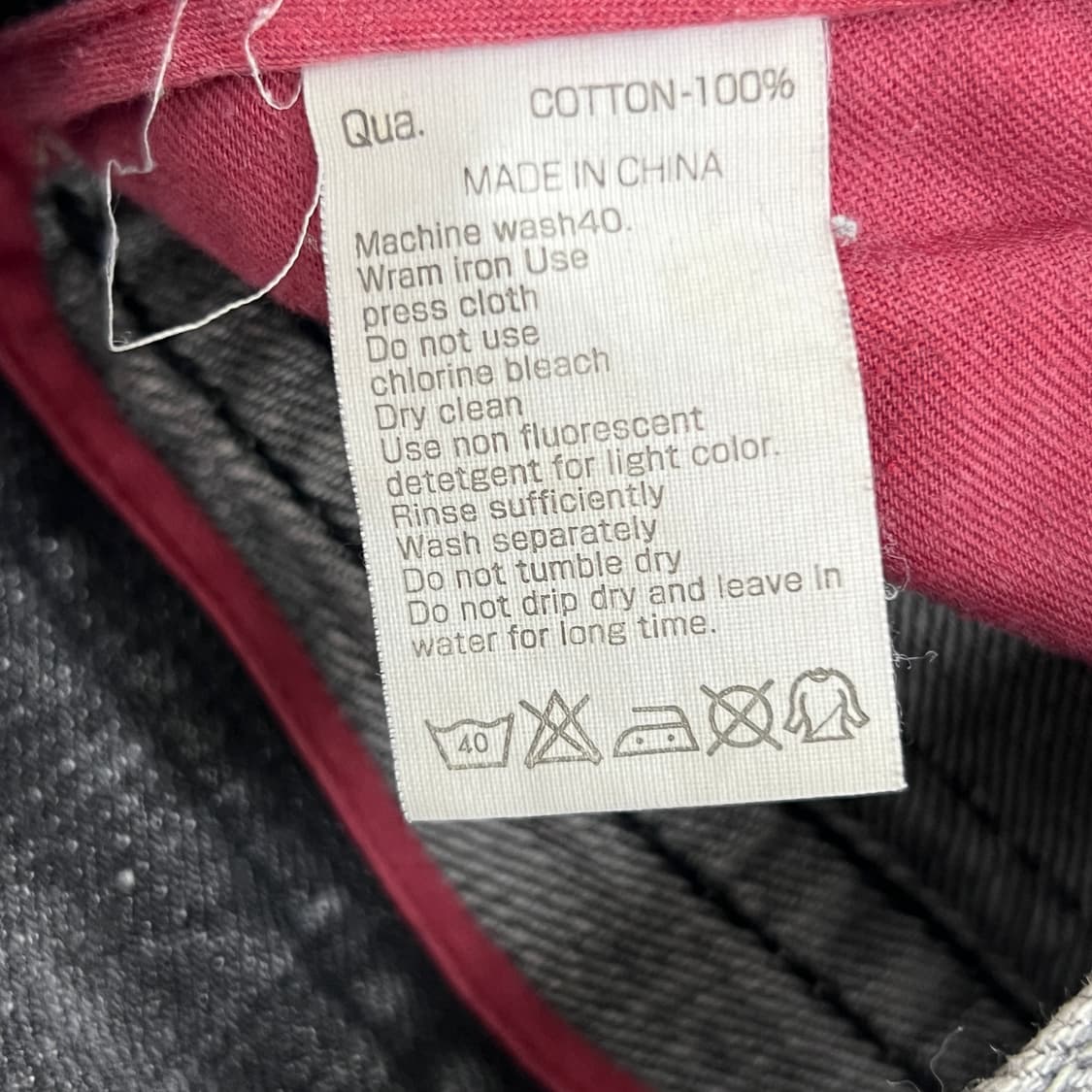 Varosh 디스트레스드 흑청 워싱 데님 팬츠 42 상품이미지9