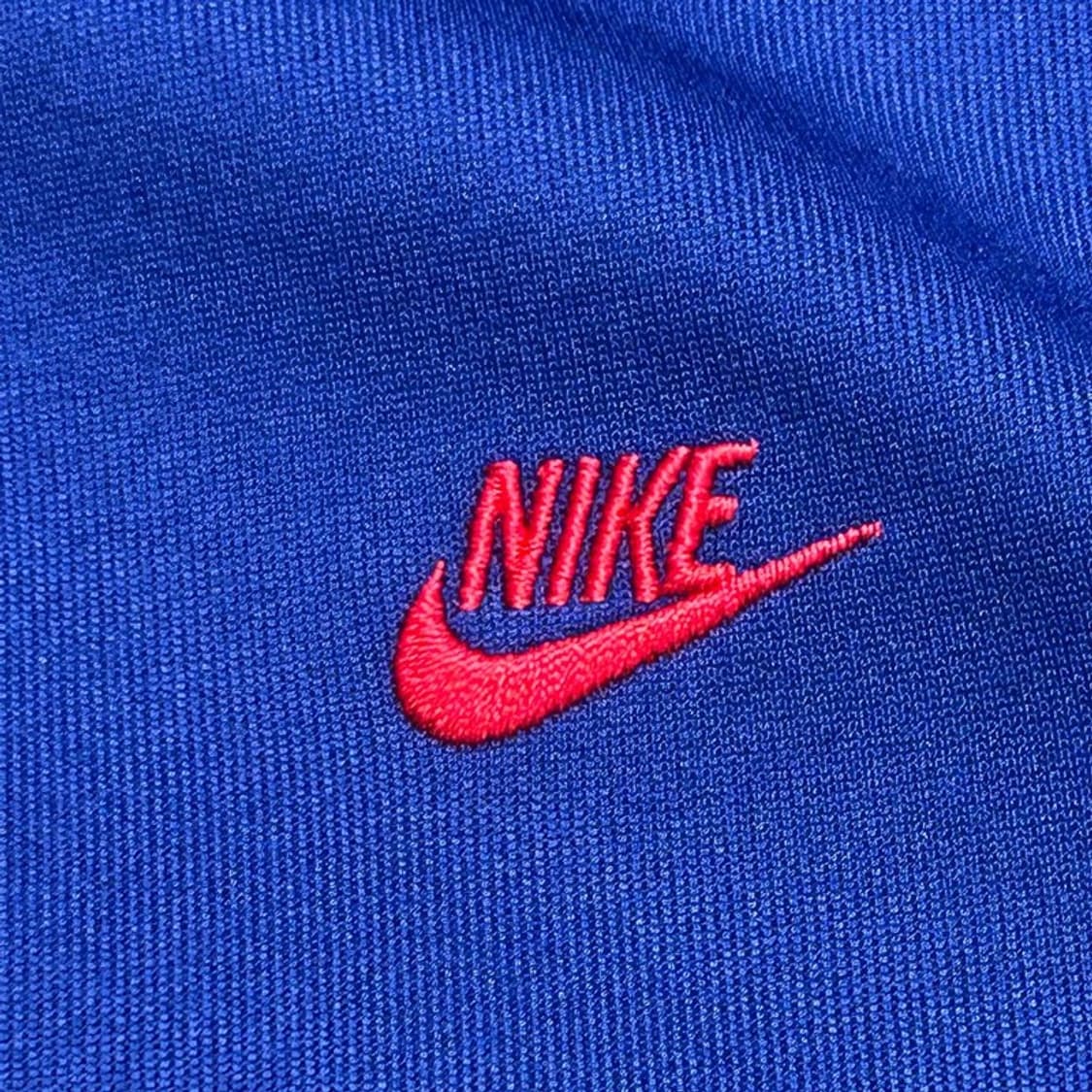 나이키 블루-레드 배색 트랙탑 져지 M 상품이미지2