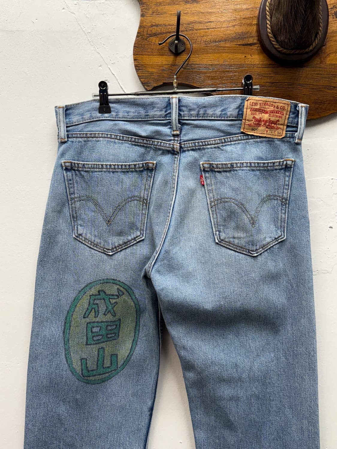 00s Levi’s 505 AKIRA Custom Straight Den 상품이미지5