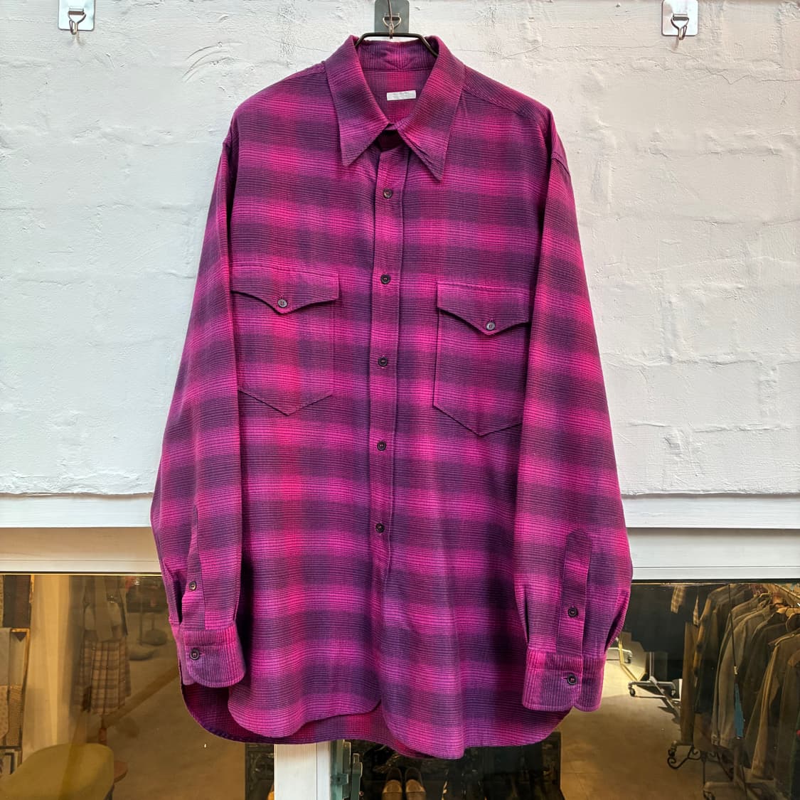 Comoli 코모리 울 실크 워크 셔츠 3 상품이미지1