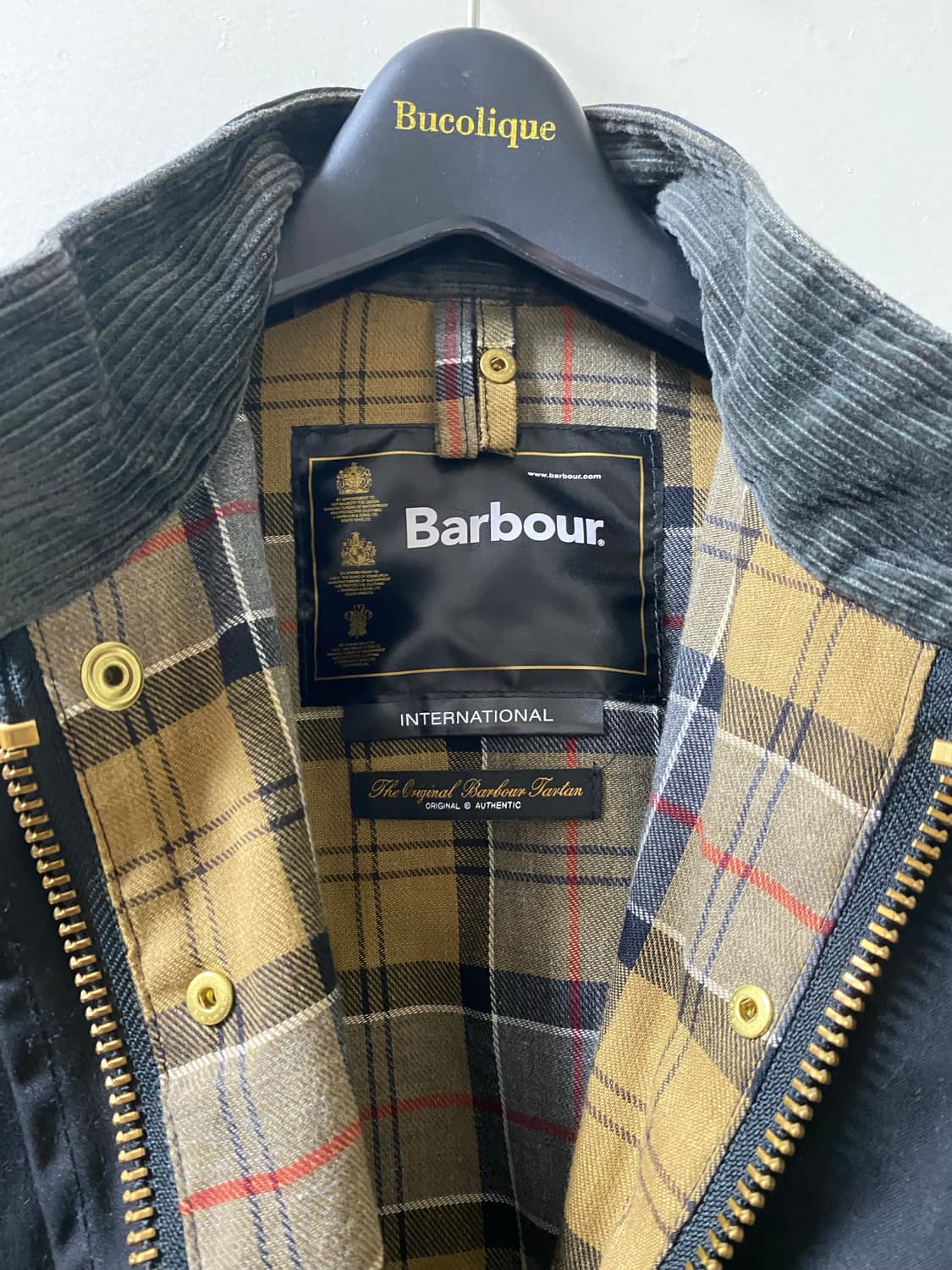 바버 인터네셔널 A7 자켓 34 사이즈 신품 상품이미지3