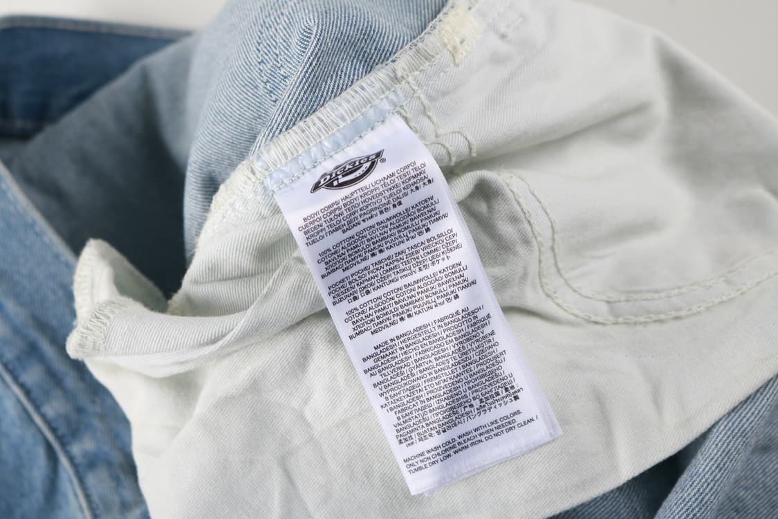 [34인치] 디키즈 더블니 루즈핏 데님팬츠 상품이미지7