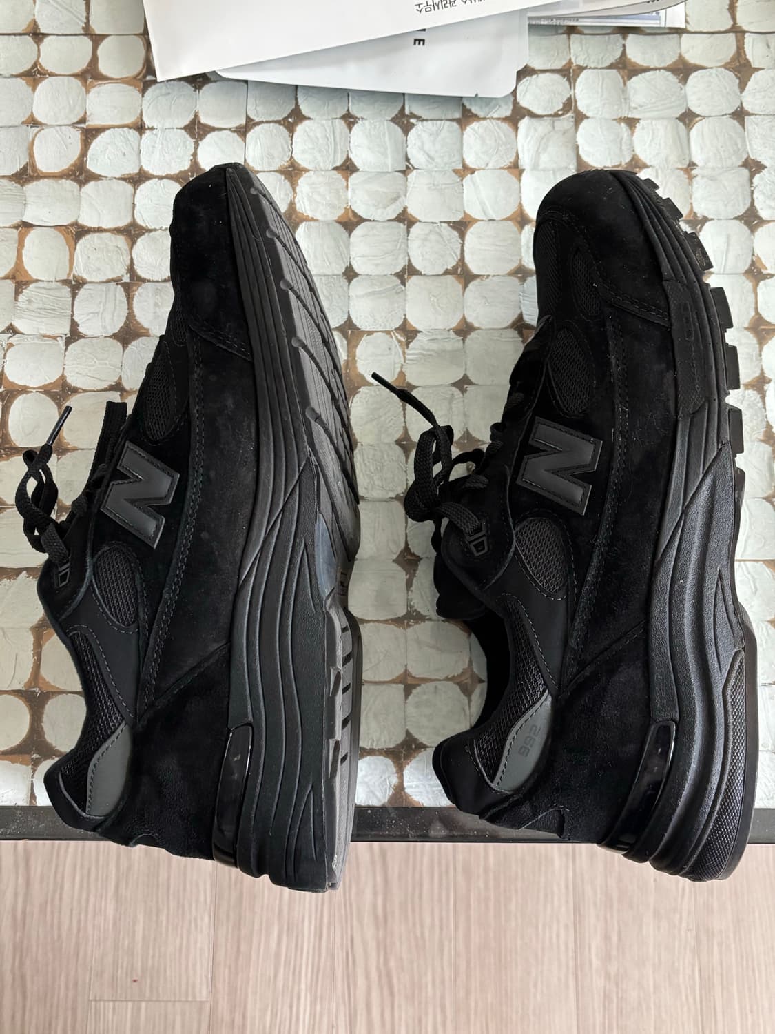 뉴발란스 992 트리플블랙 285 상품이미지5