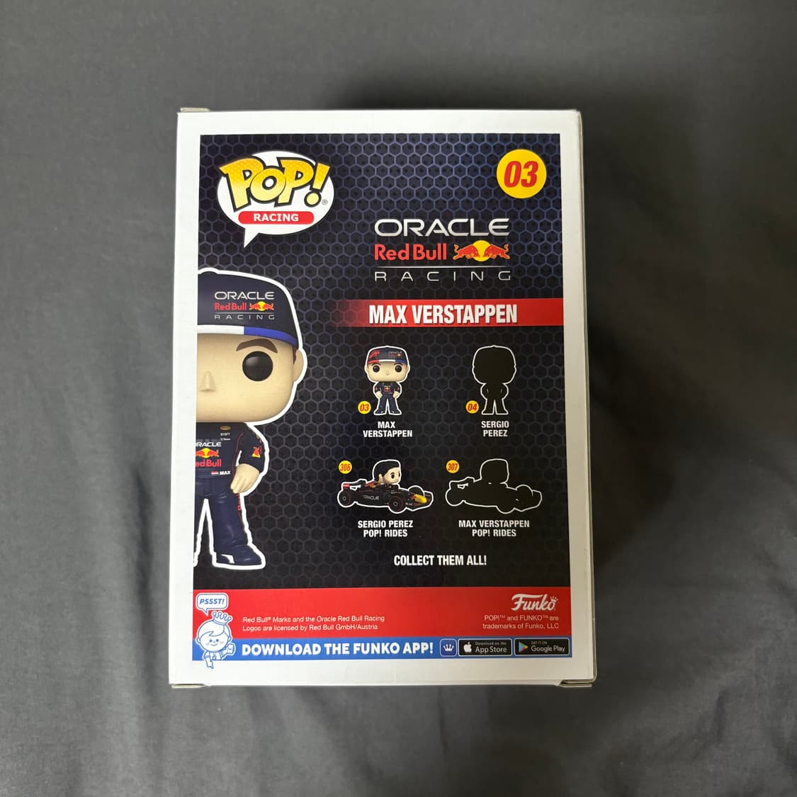 F1 레드불 레이싱 막스 베르스타펜 펀코팝 (funkopop) 상품이미지2