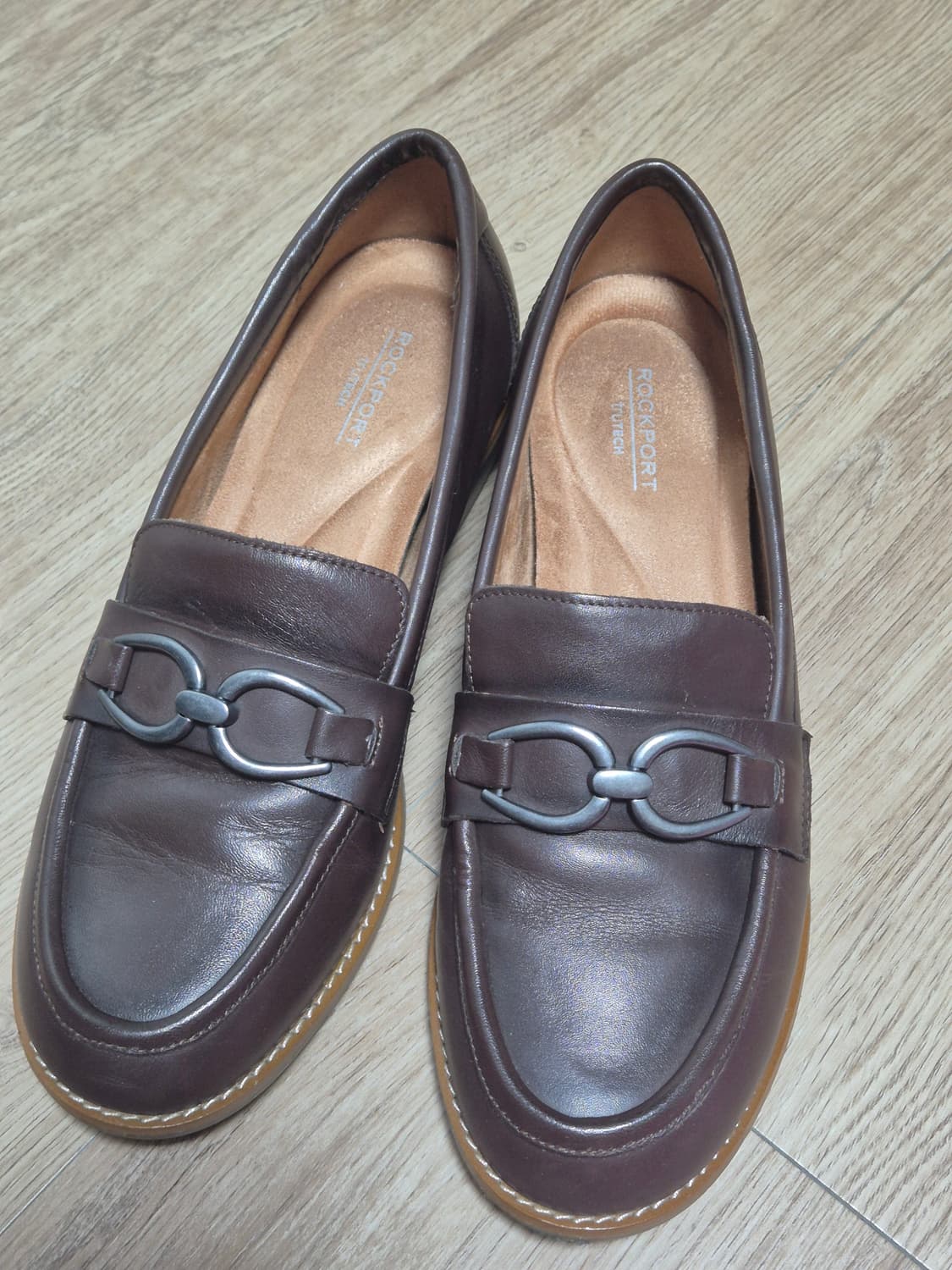 락포트 에노라 페니 소가죽 로퍼 단화 브라운 240 상품이미지2