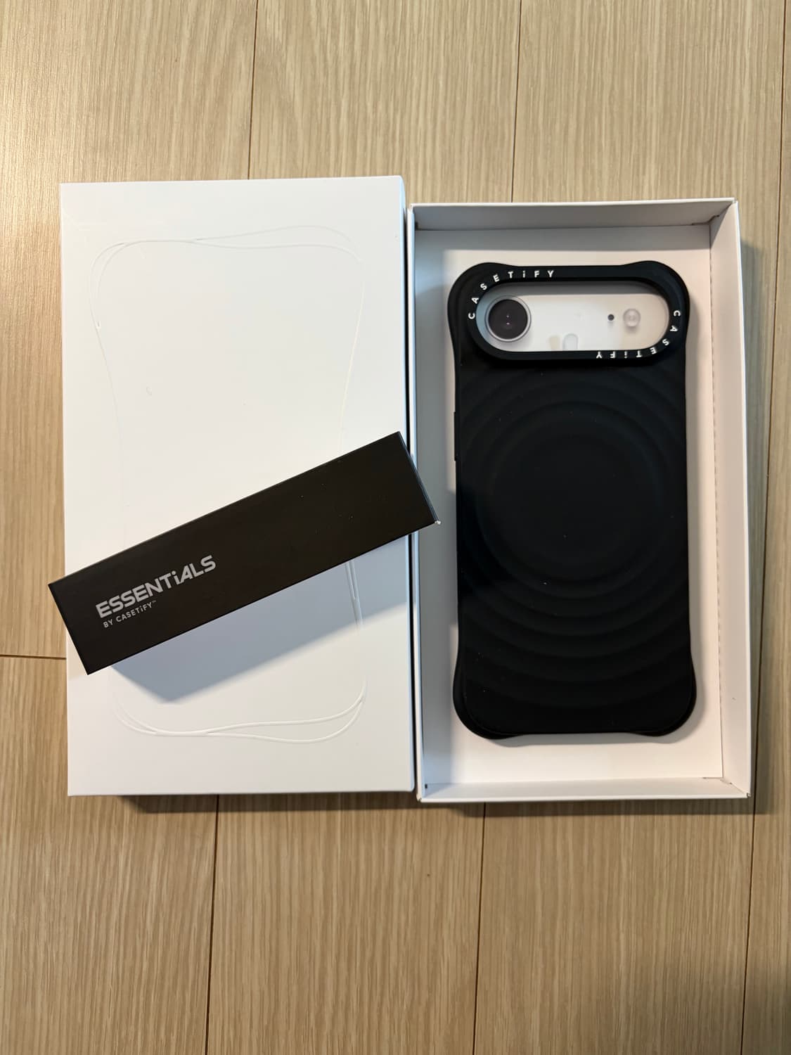 아이폰 에어 케이스티파이 리플 블랙 상품이미지1