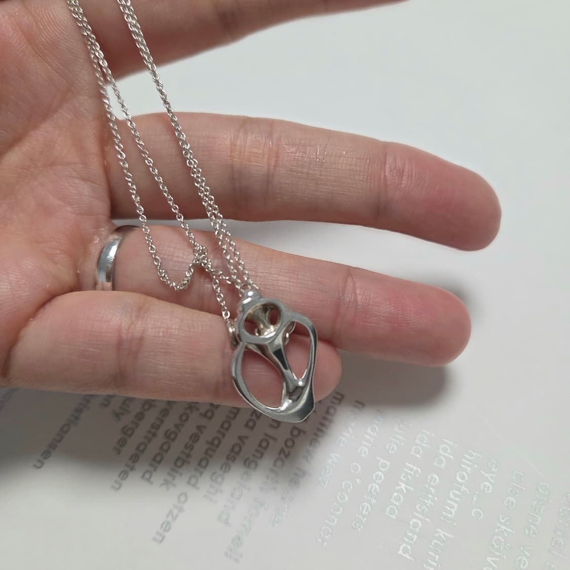 TIFFANY&Co. 티파니앤코 정품 실버925 소라 목걸이 상품이미지2