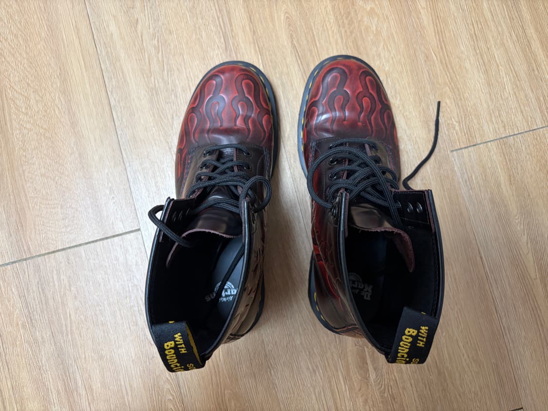 280) 닥터마틴 1460 인페르노 8홀 체리레드 상품이미지5