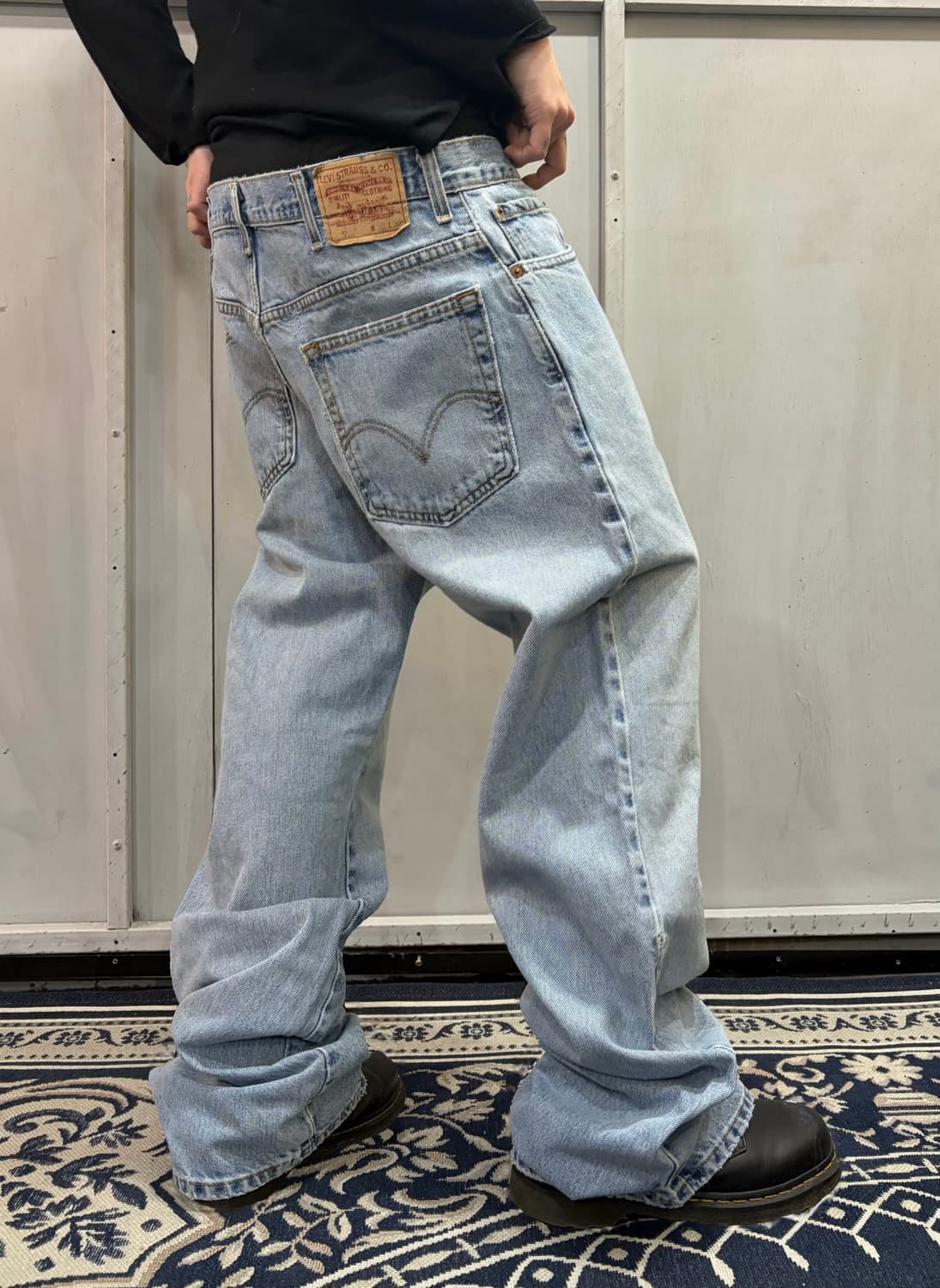 00s LEVIS 517 denim boots cut jeans 상품이미지1