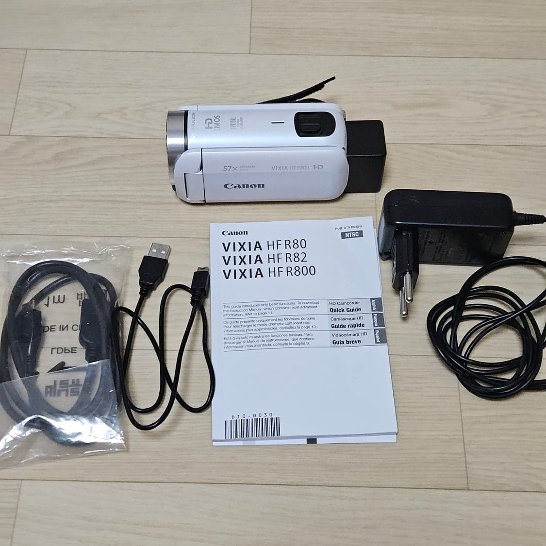 (민트급) 캐논 빅시아 HF R800 화이트 한글판 상품이미지8