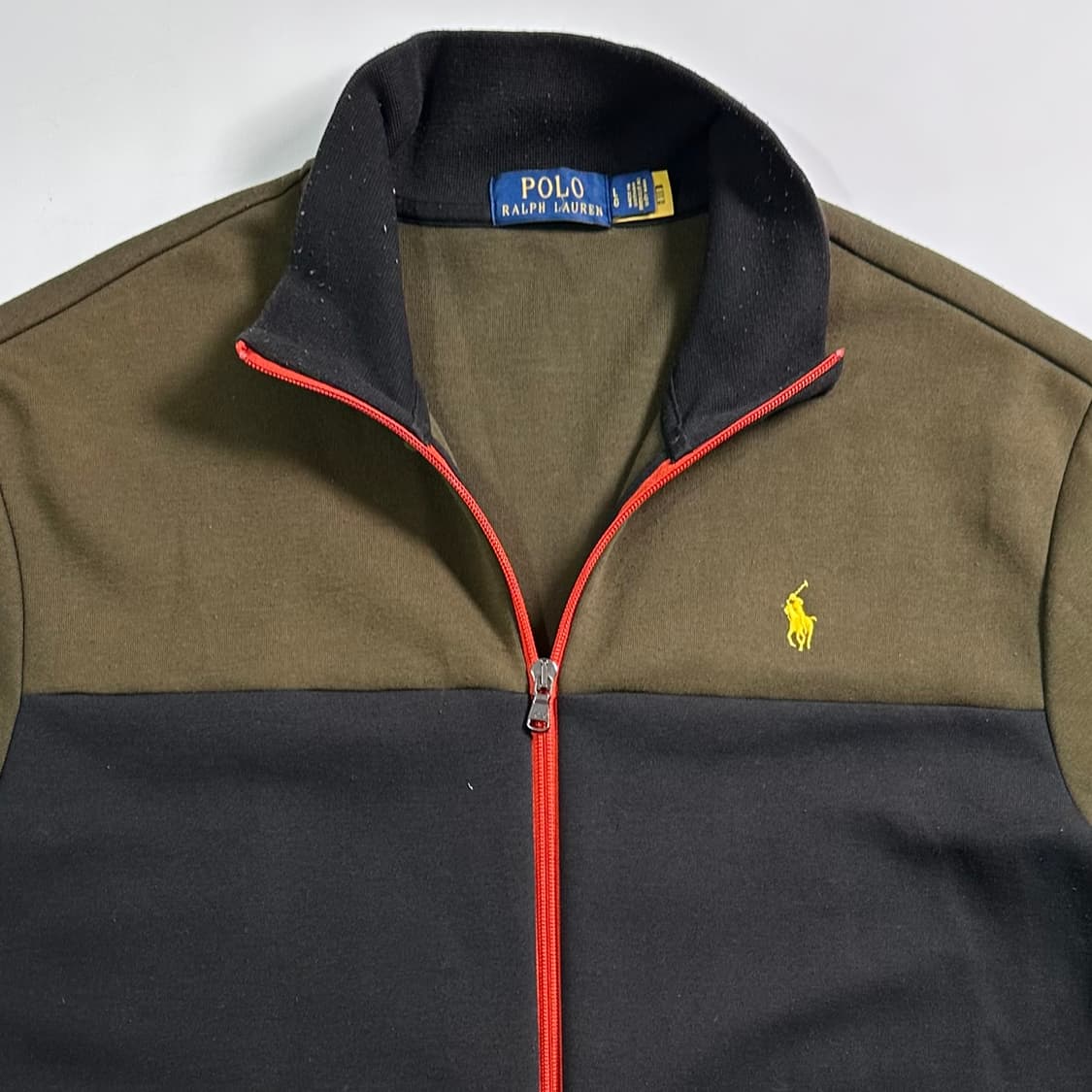 폴로 랄프로렌 컬러블록 스웻 집업 상품이미지2