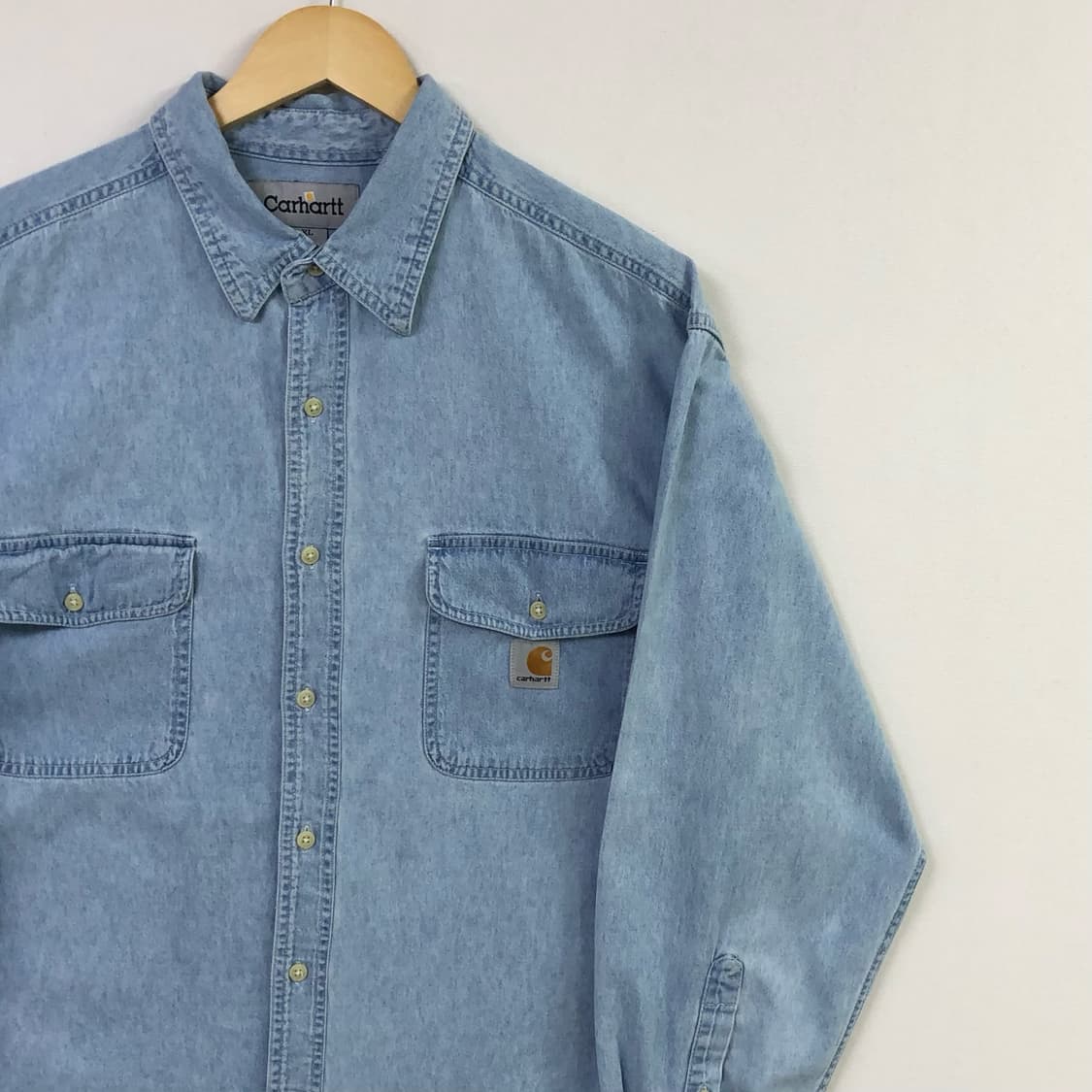 XL 칼하트 데님 셔츠 상품이미지1