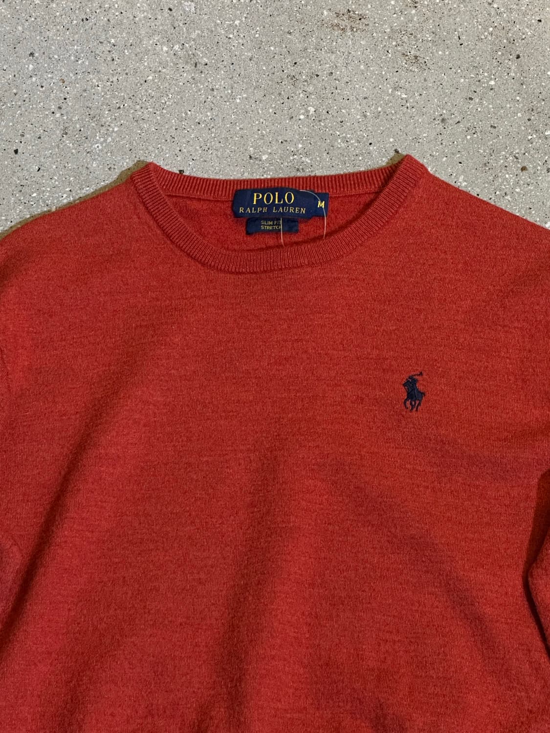 POLO 폴로 브릭오렌지 라운드니트 상품이미지4