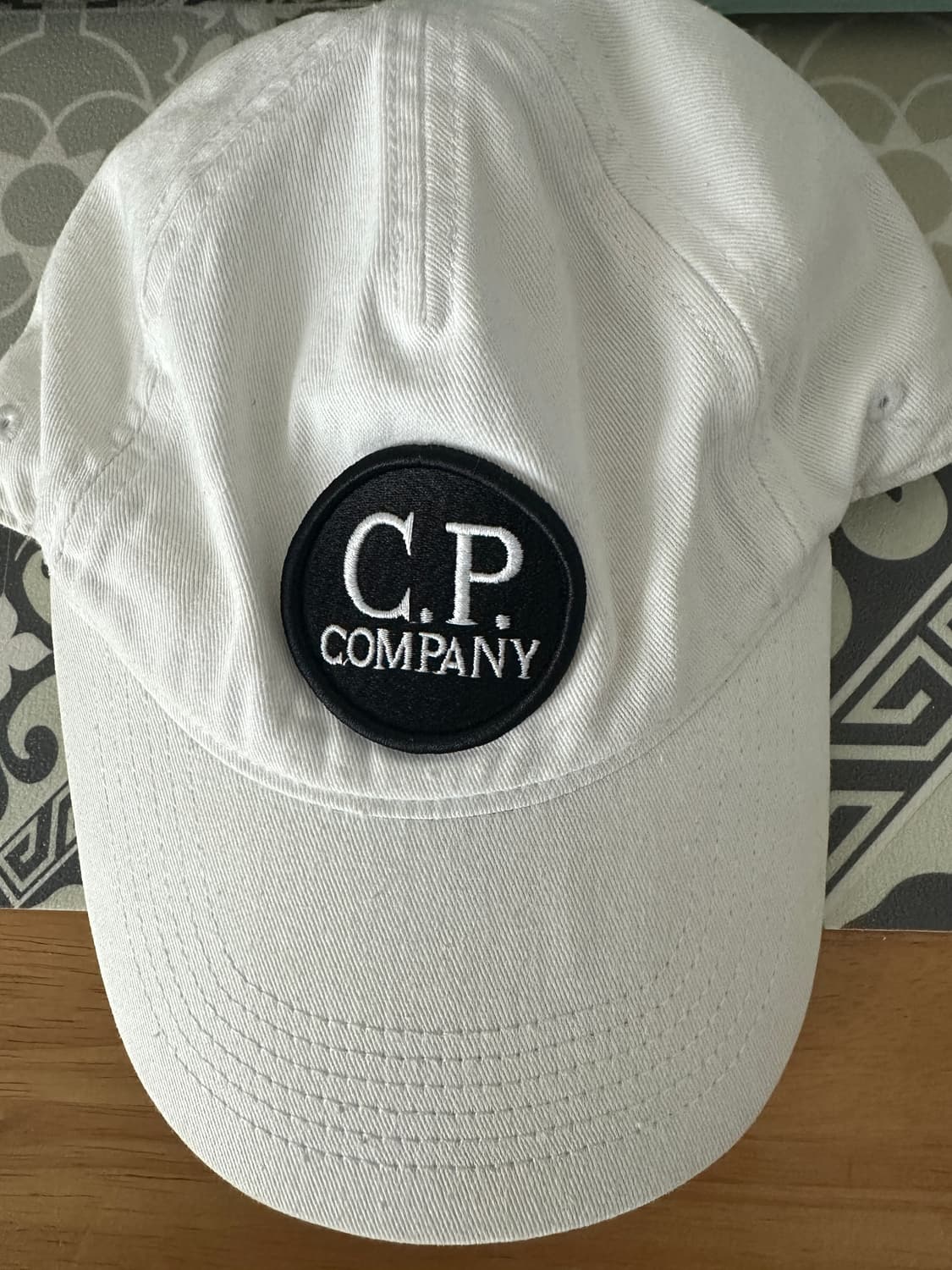 cp 컴퍼니 로고 고글 캡 상품이미지1