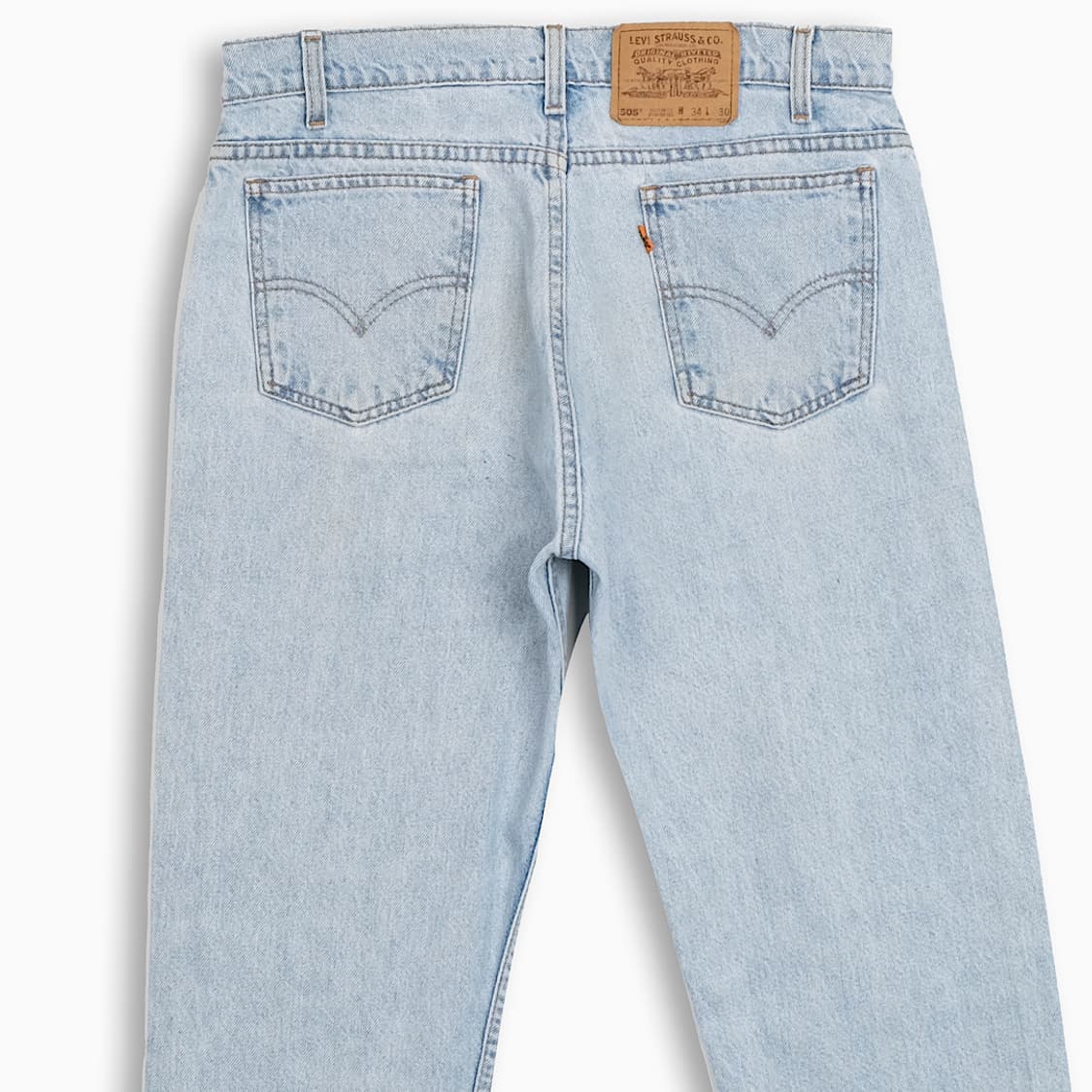 리바이스 505 오렌지탭 연청 90s 33 인치 OR50534128 상품이미지6