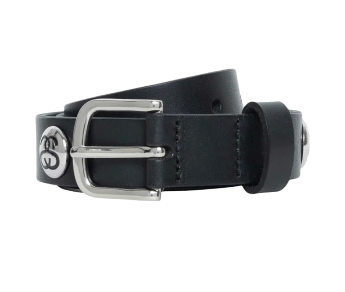 스투시 SS 링크 스터드 벨트 블랙 상품이미지1