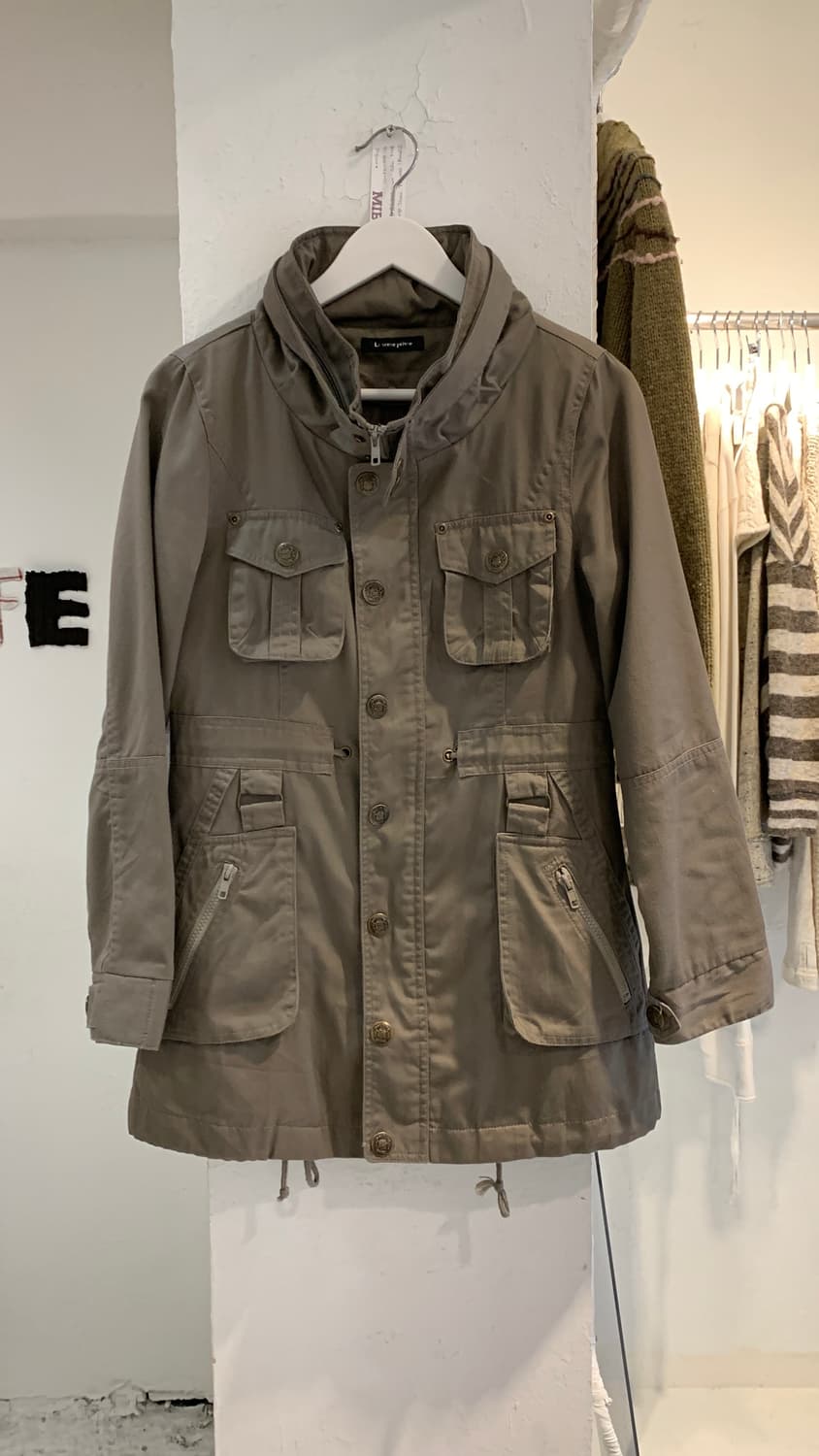 Khaki safari jacket 상품이미지2