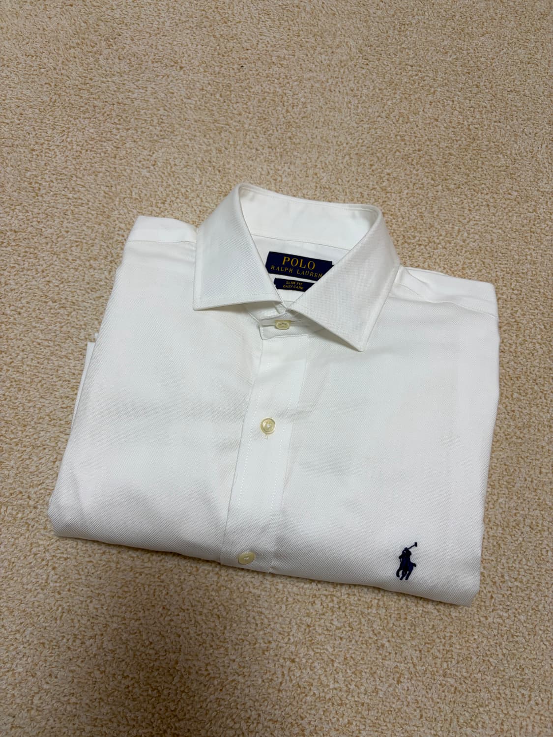 100) 폴로 랄프로렌 이지 케어 화이트 셔츠 상품이미지2