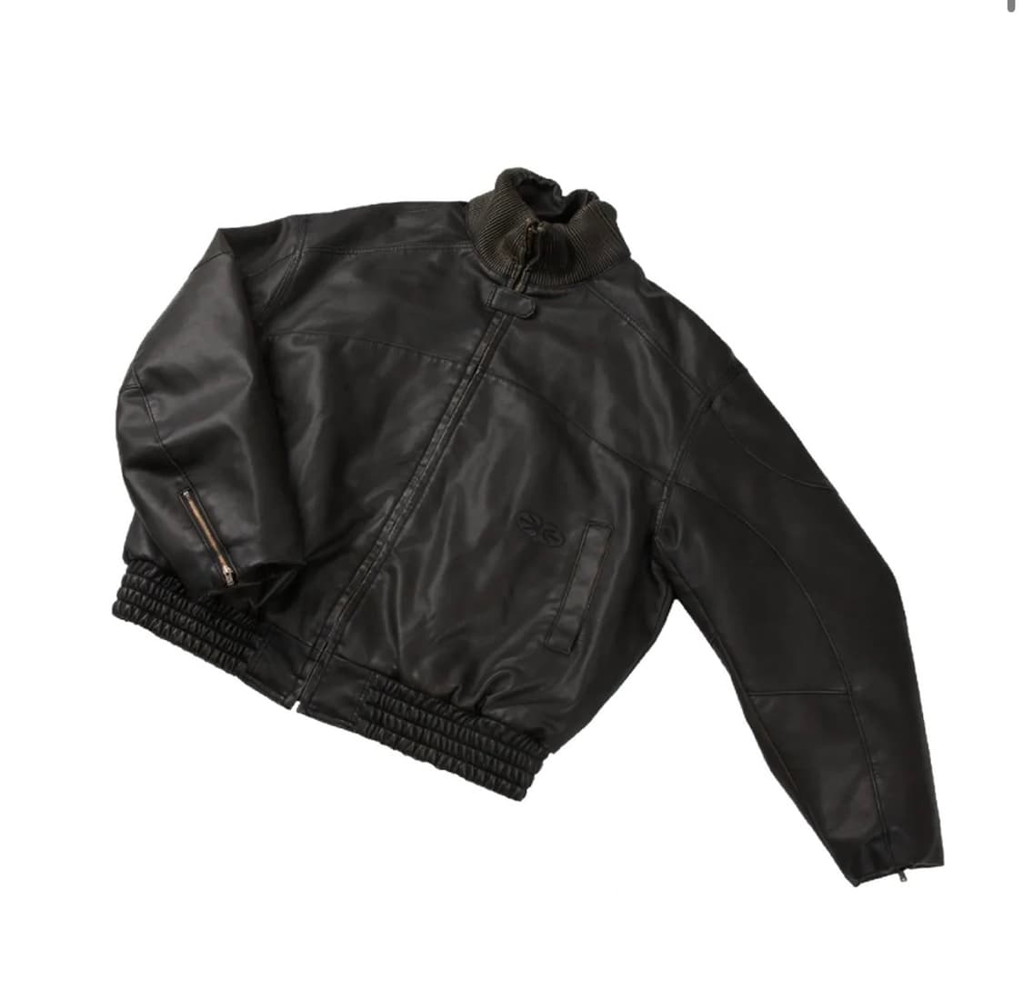 ERTR 빈티지 레더 바이커 자켓 상품이미지2