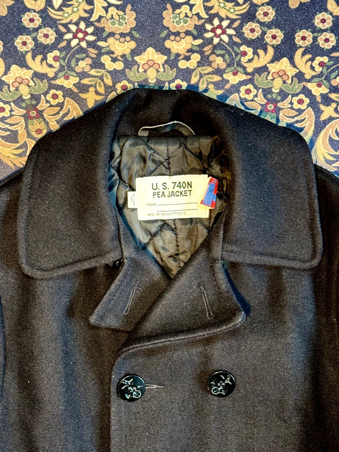 Schott 쇼트 USN 피코트 상품이미지4