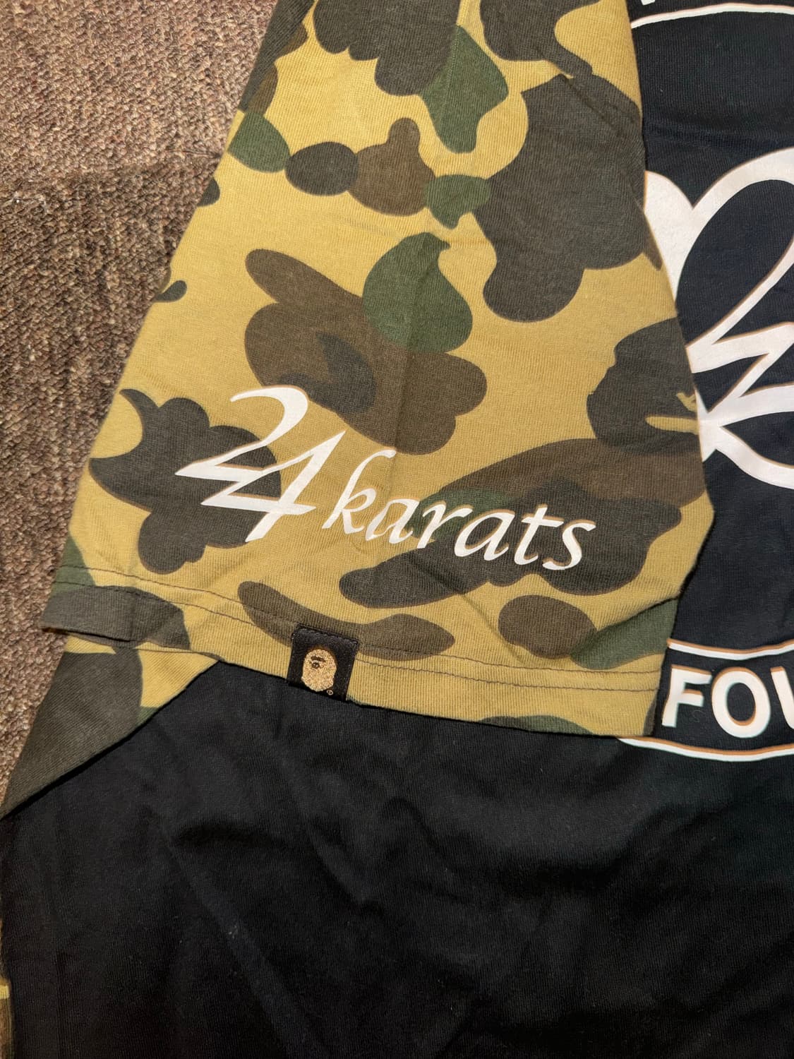 BAPE × 24Karats Collaboration T-shirt 상품이미지5