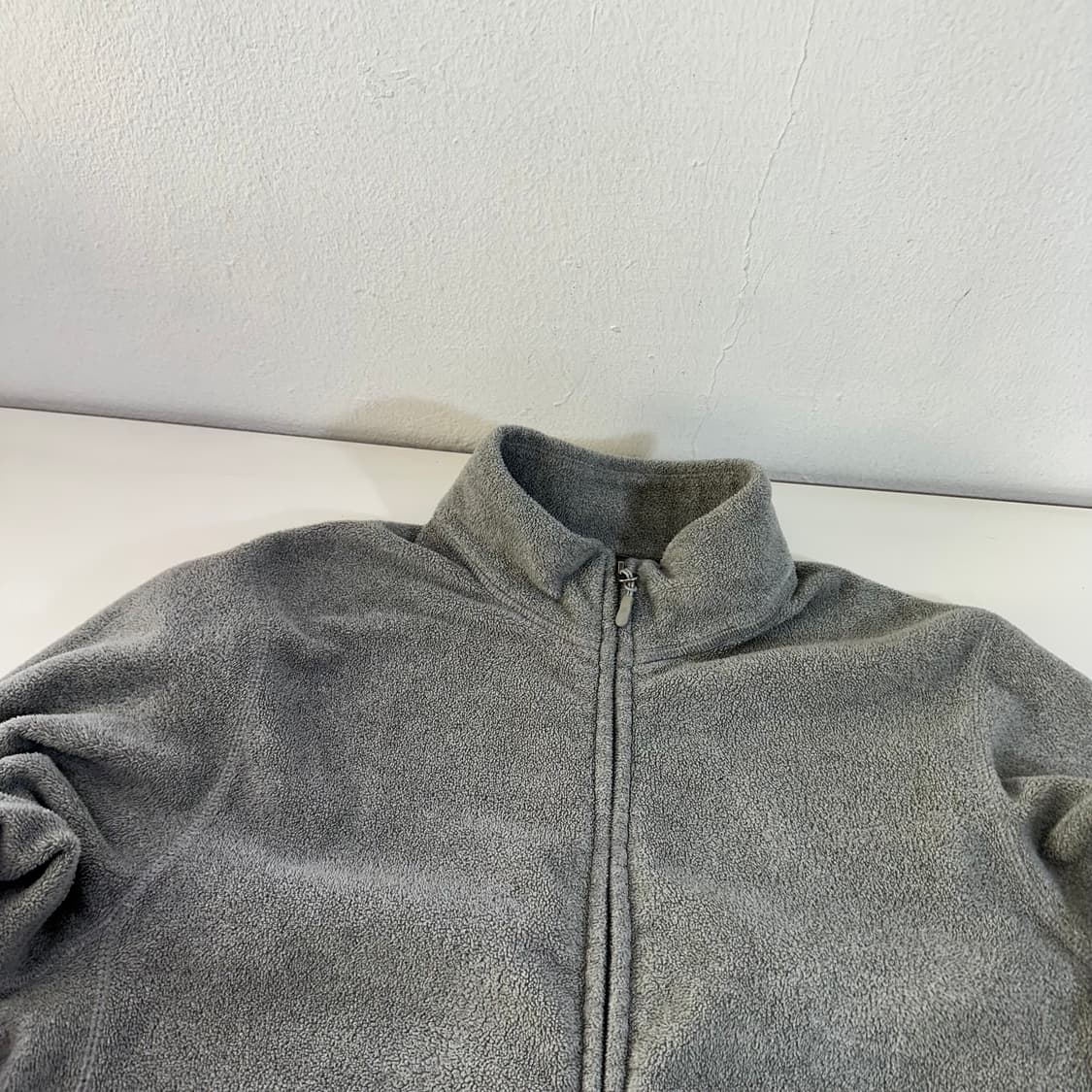 XL 유니클로 그레이 후리스 집업 상품이미지3