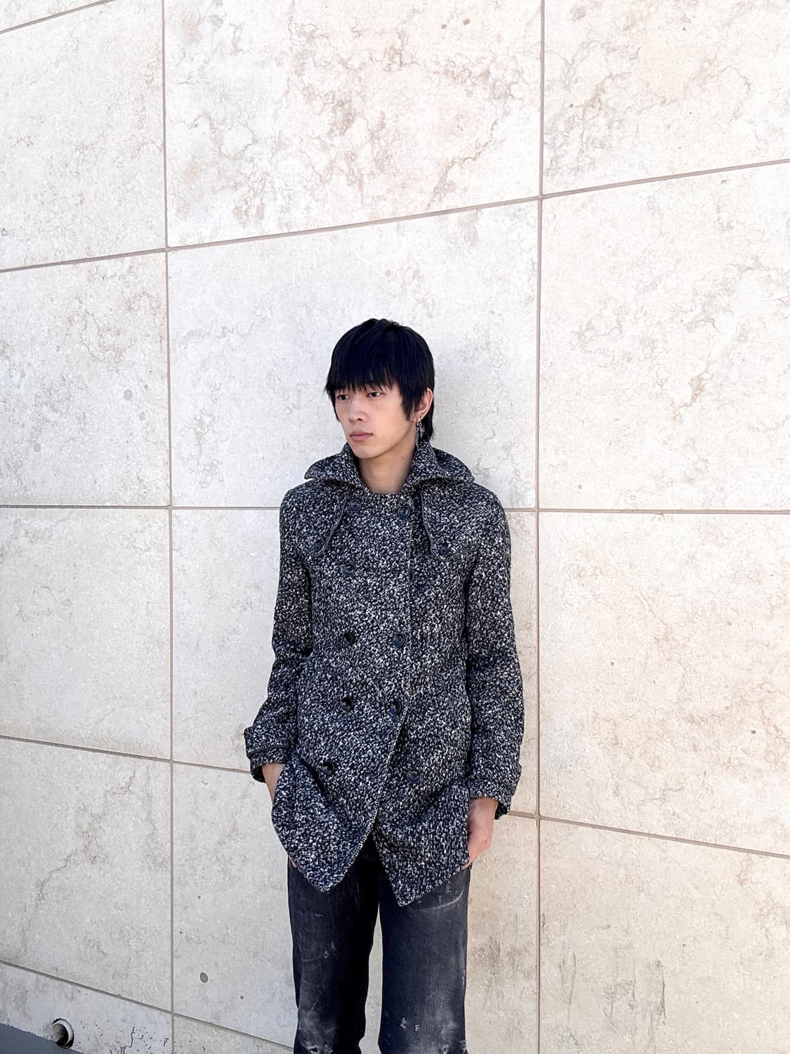 [Semantic Design] Grey Double Button Jac 상품이미지1