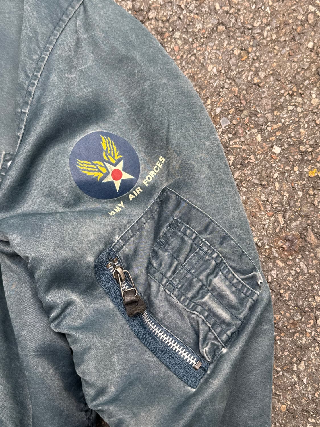 휴스턴 INC B-15 복각 플라이트 자켓 상품이미지6