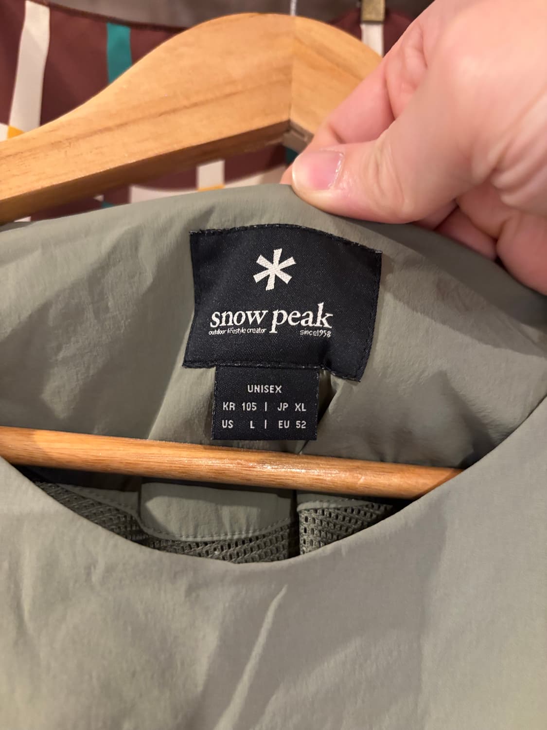 스노우피크 씬테크 메쉬 맨투맨 상품이미지3