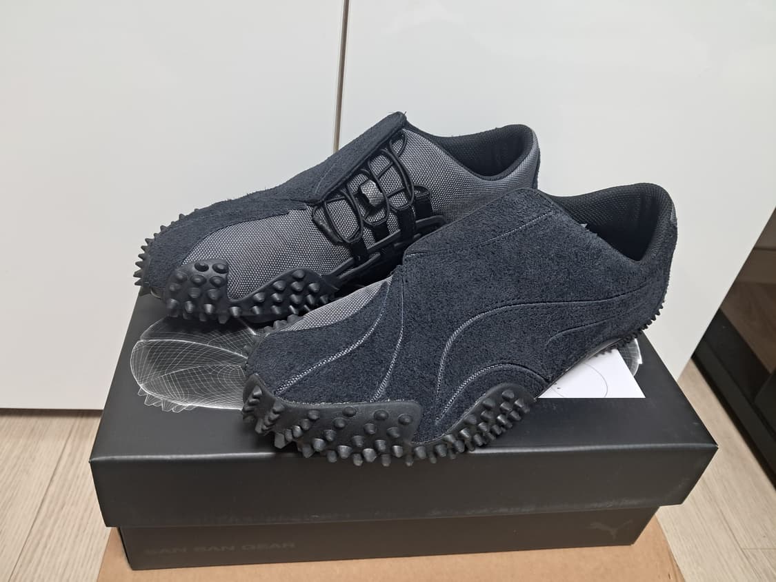 [270] 퓨마x산산기어 모스트로 케이지 블랙 쉐도우 그레이 상품이미지1