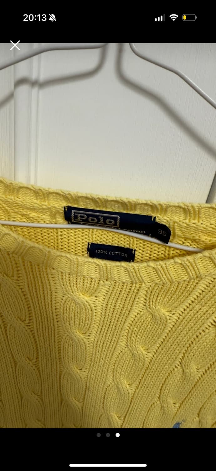 폴로 케이블 니트 상품이미지3