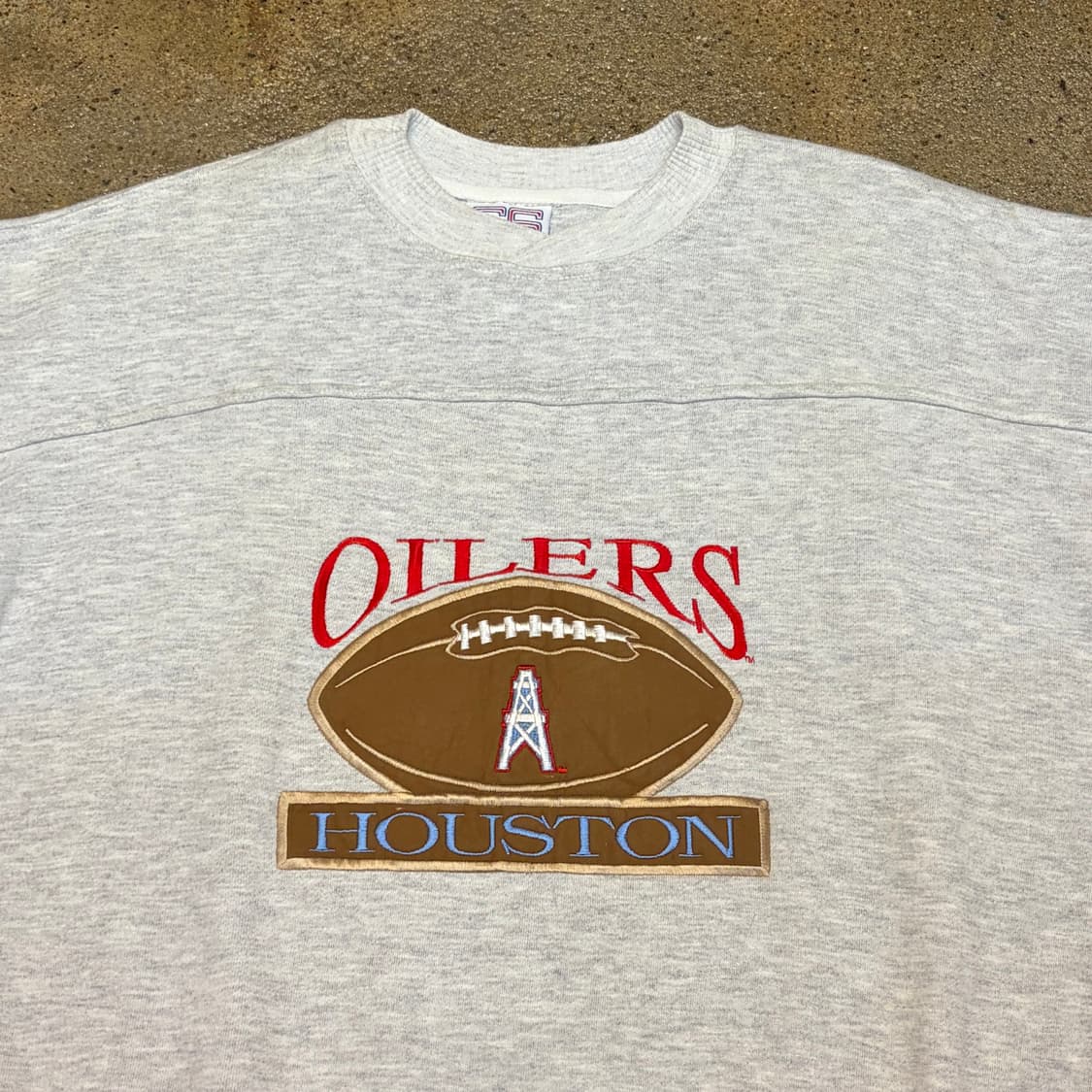 90s USA 미국 빈티지 NFL 휴스턴 오일러스 헤비코튼 맨투맨 상품이미지3