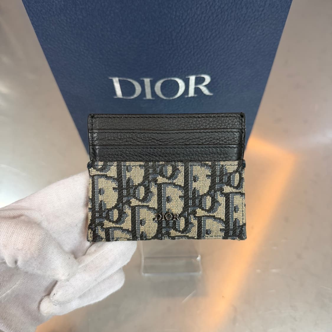 [리오브] 디올 오블리크 자카드 카드지갑 상품이미지2
