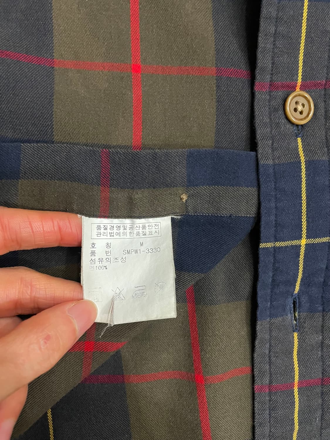 폴로 엘보 패치 웨스턴 체크 워크 셔츠 상품이미지8