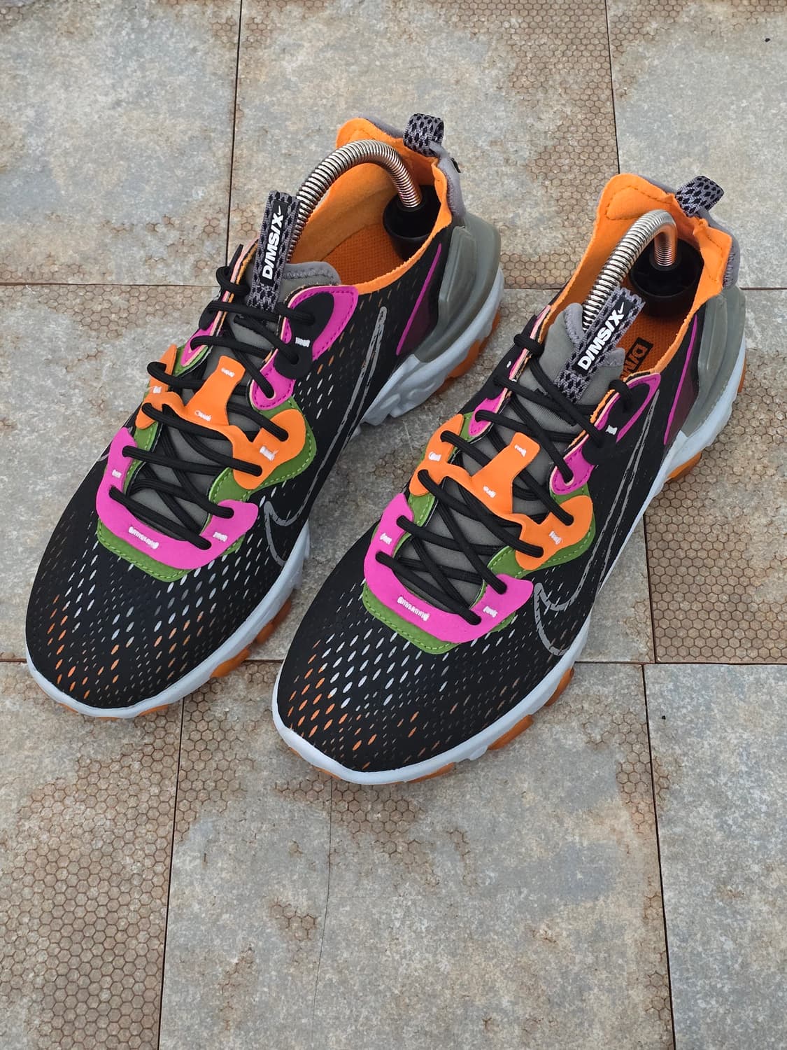 (275)나이키 리액트 비전 블랙 오렌지 상품이미지1