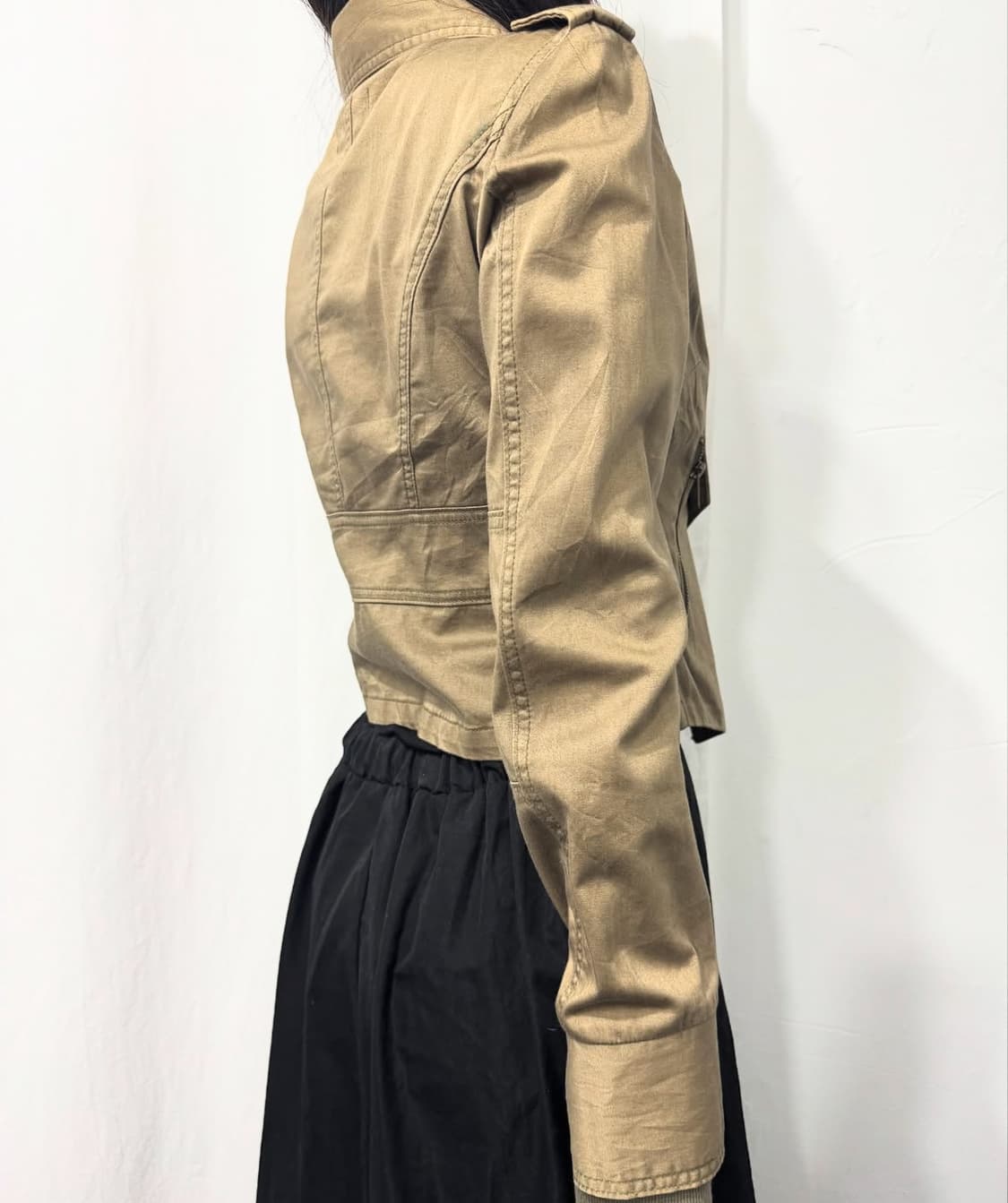 택포) button design jacket 상품이미지4