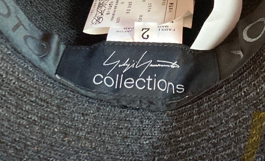 요지야마모토 Hat 상품이미지2