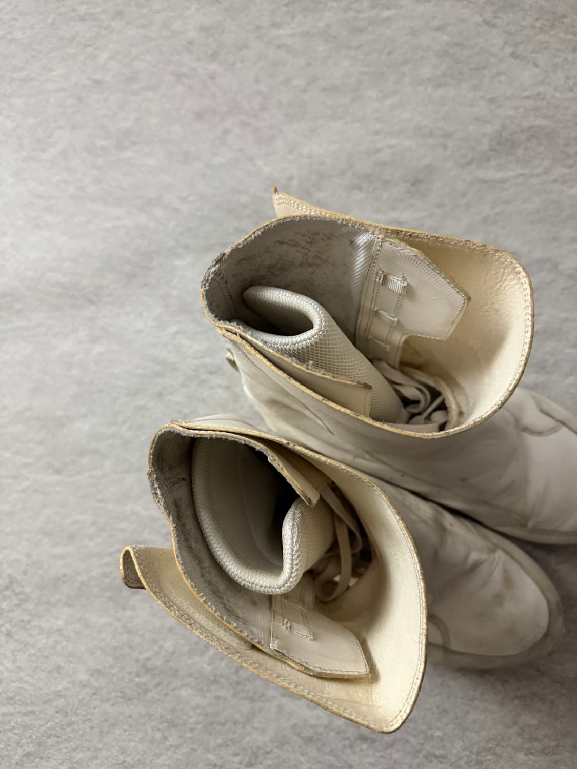 릭오웬스 아디다스 화이트 부츠 상품이미지3