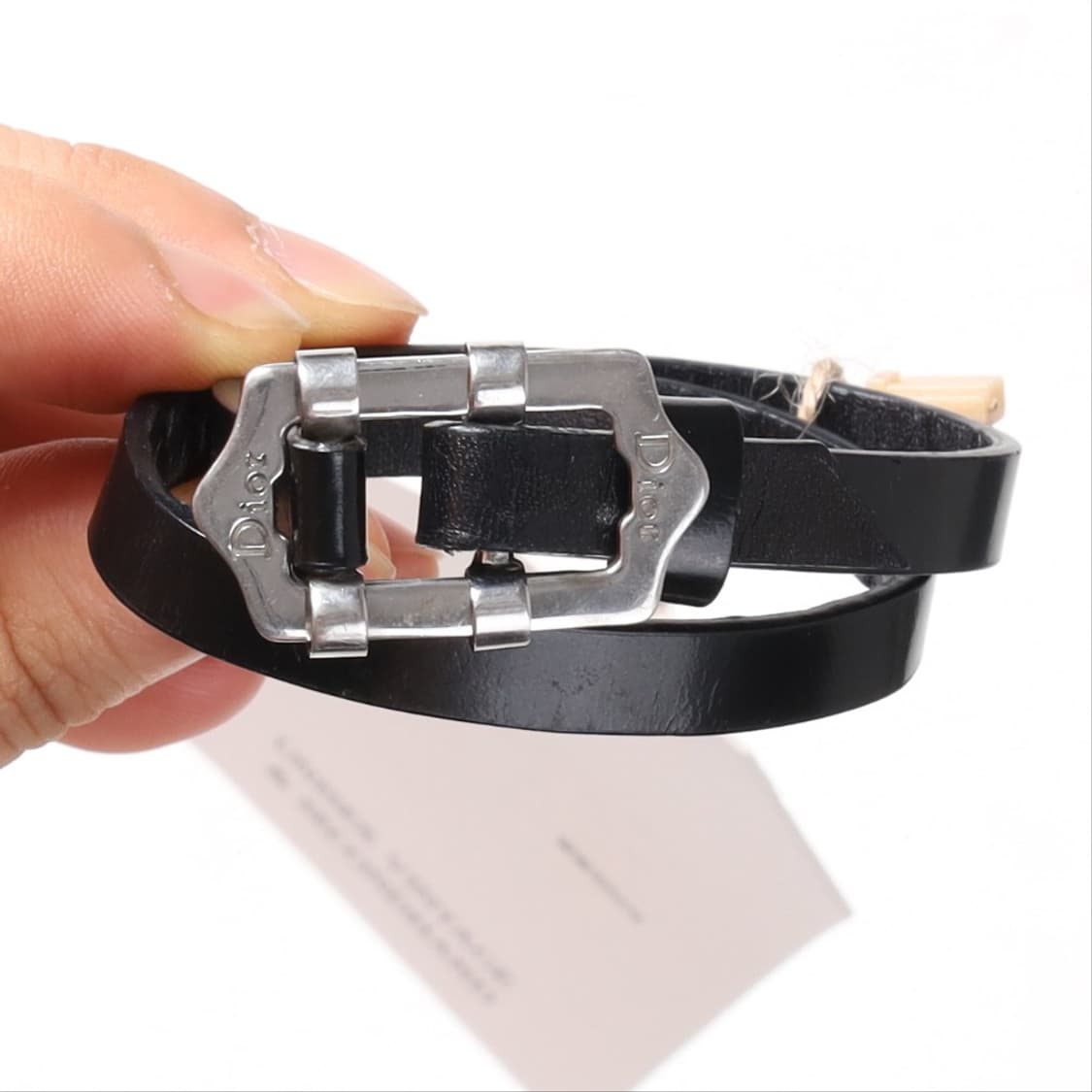 크리스챤 디올 Christian Dior Leather Choker  상품이미지2