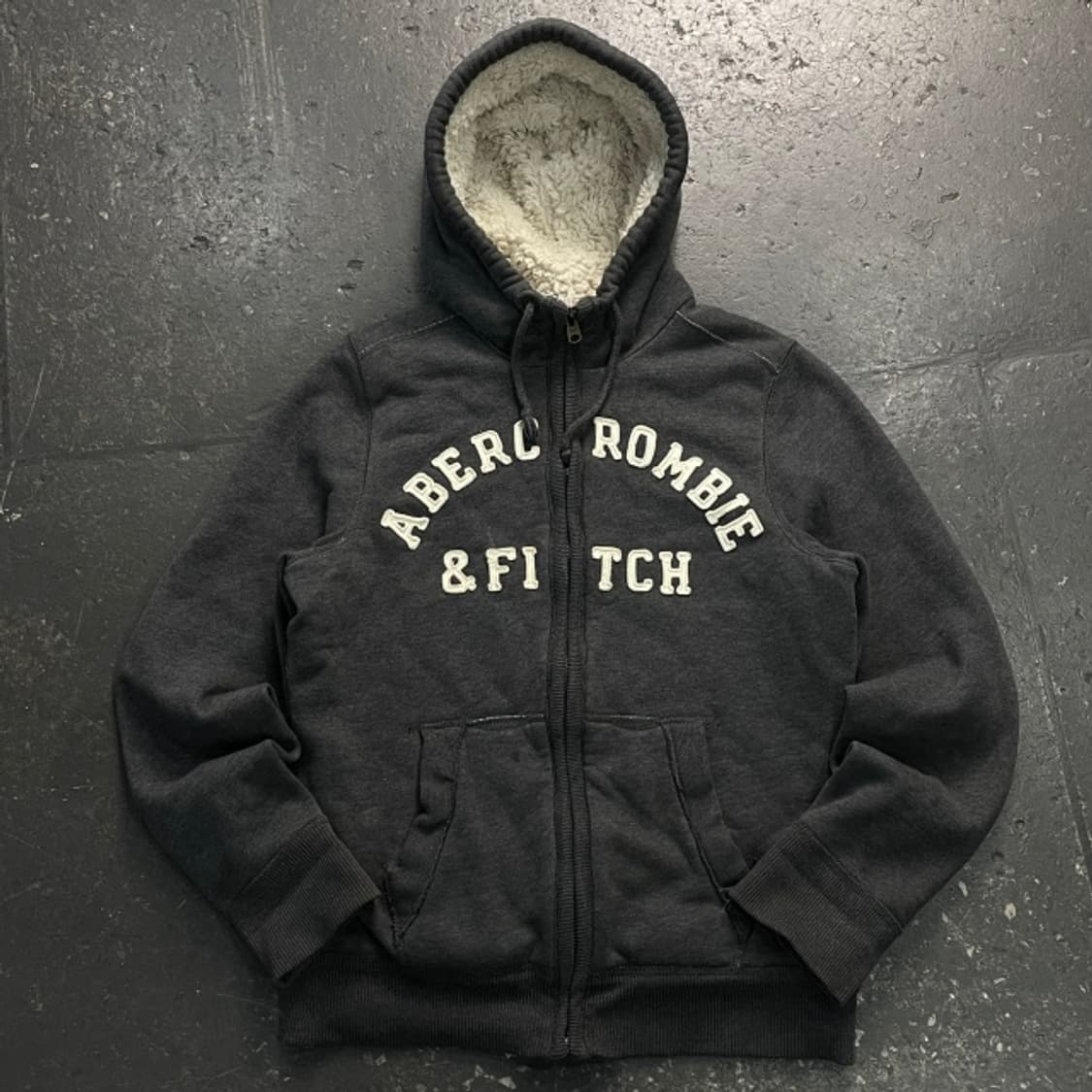 100 아베크롬비 양털 후드집업  상품이미지1
