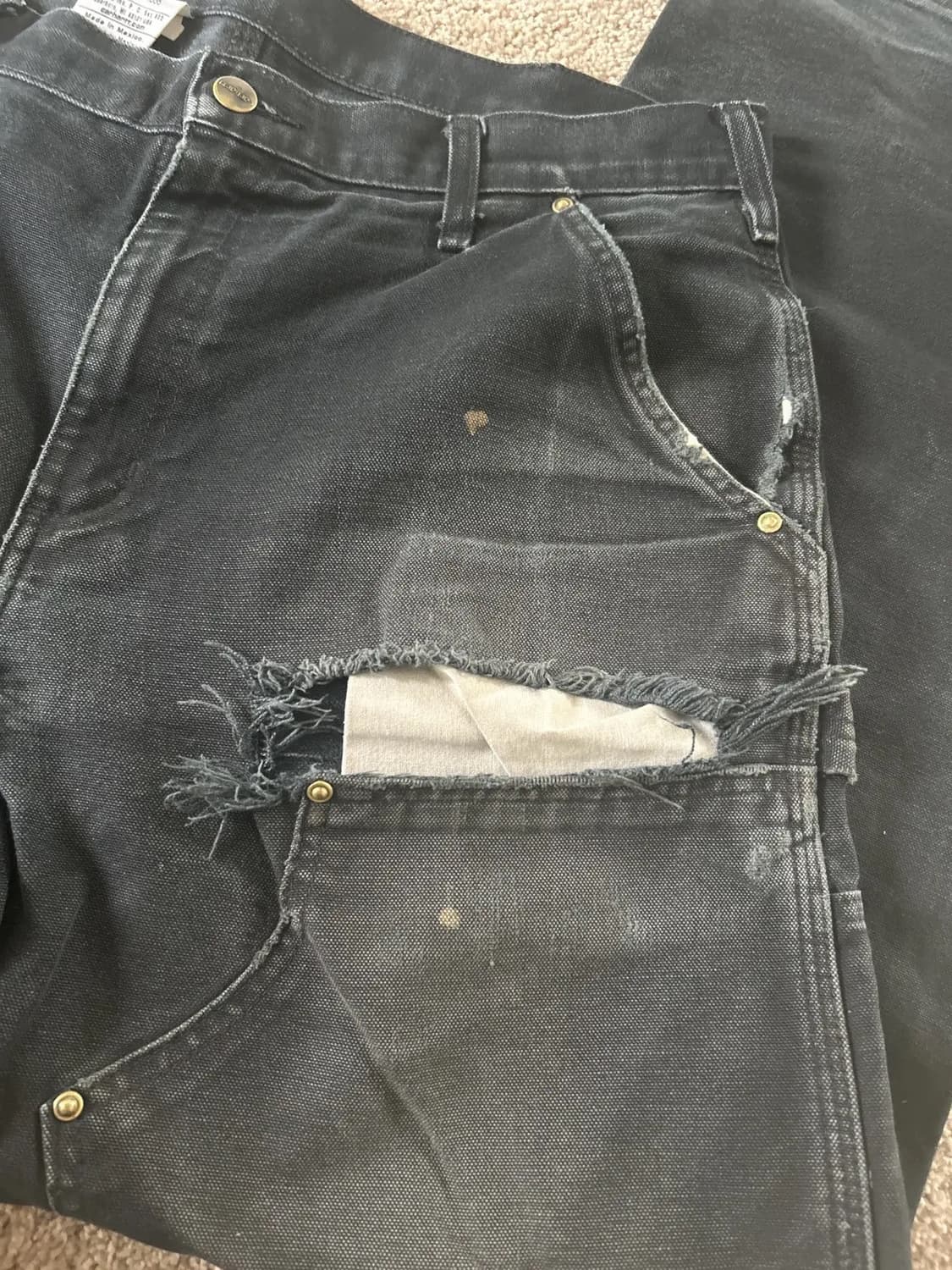 🇲🇽 빈티지 칼하트 더블니 팬츠 상품이미지6