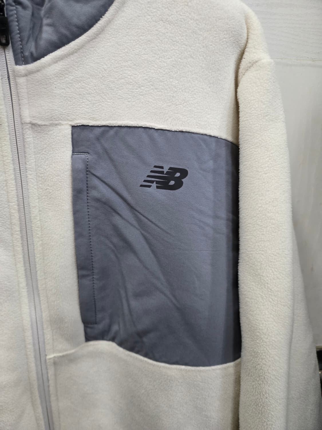 110,2XL )) New balance 뉴발란스 후리스 점퍼! 상태 굿 상품이미지2