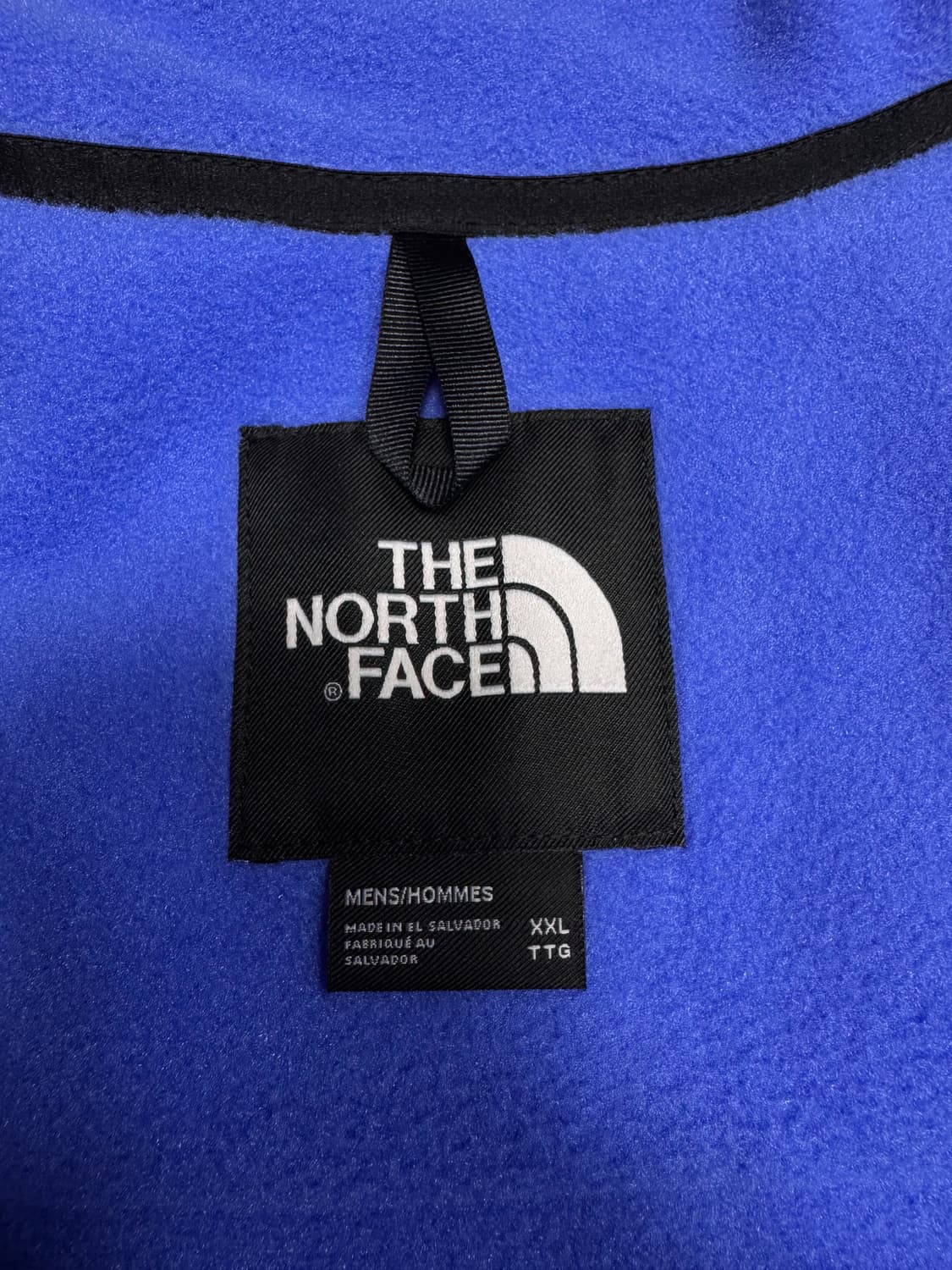 노스페이스 데날리 플리스 자켓 XXL 퍼플 새상품 상품이미지6