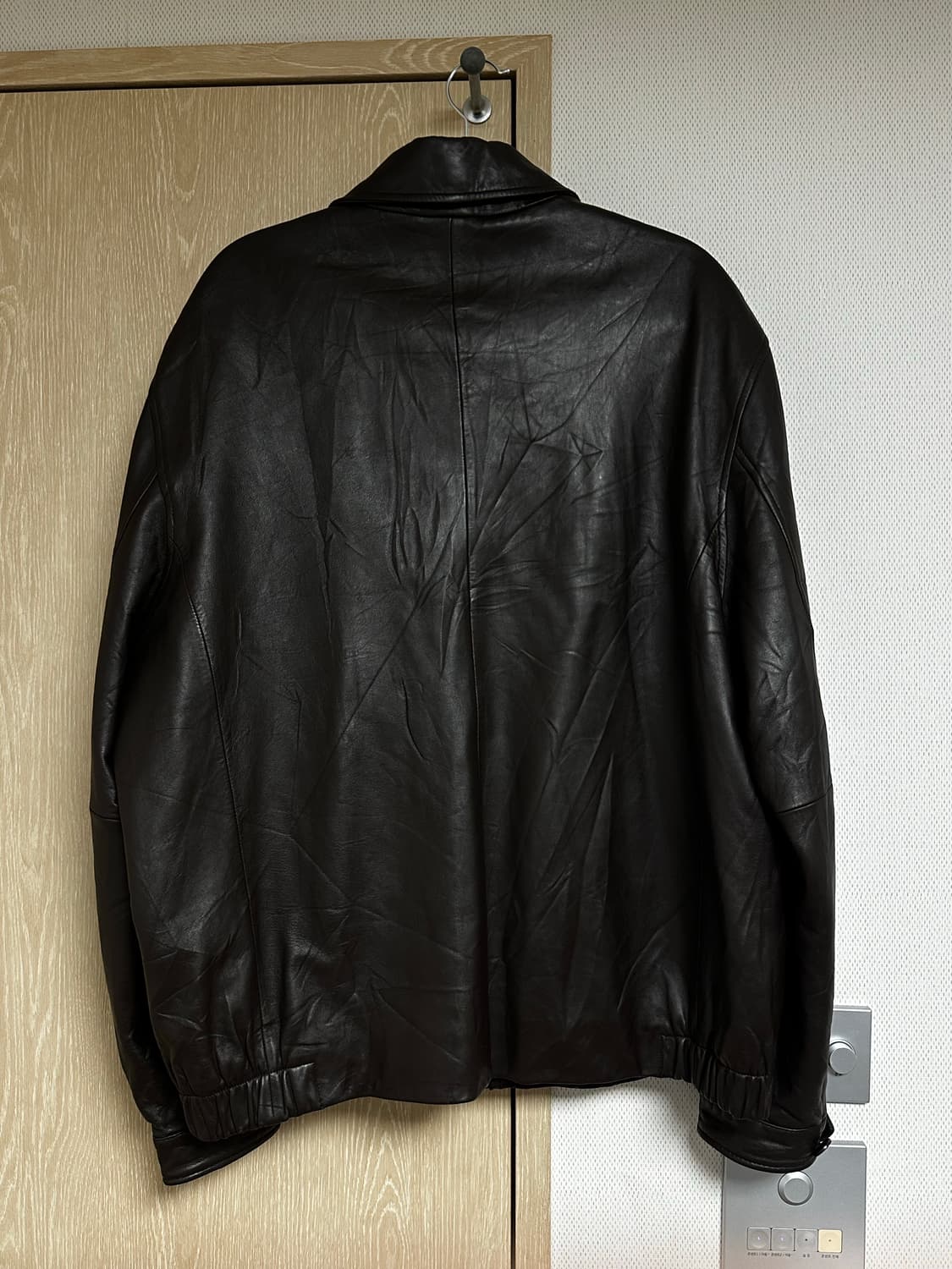 브룩스브라더스 램스킨 레더 자켓 L 상품이미지2