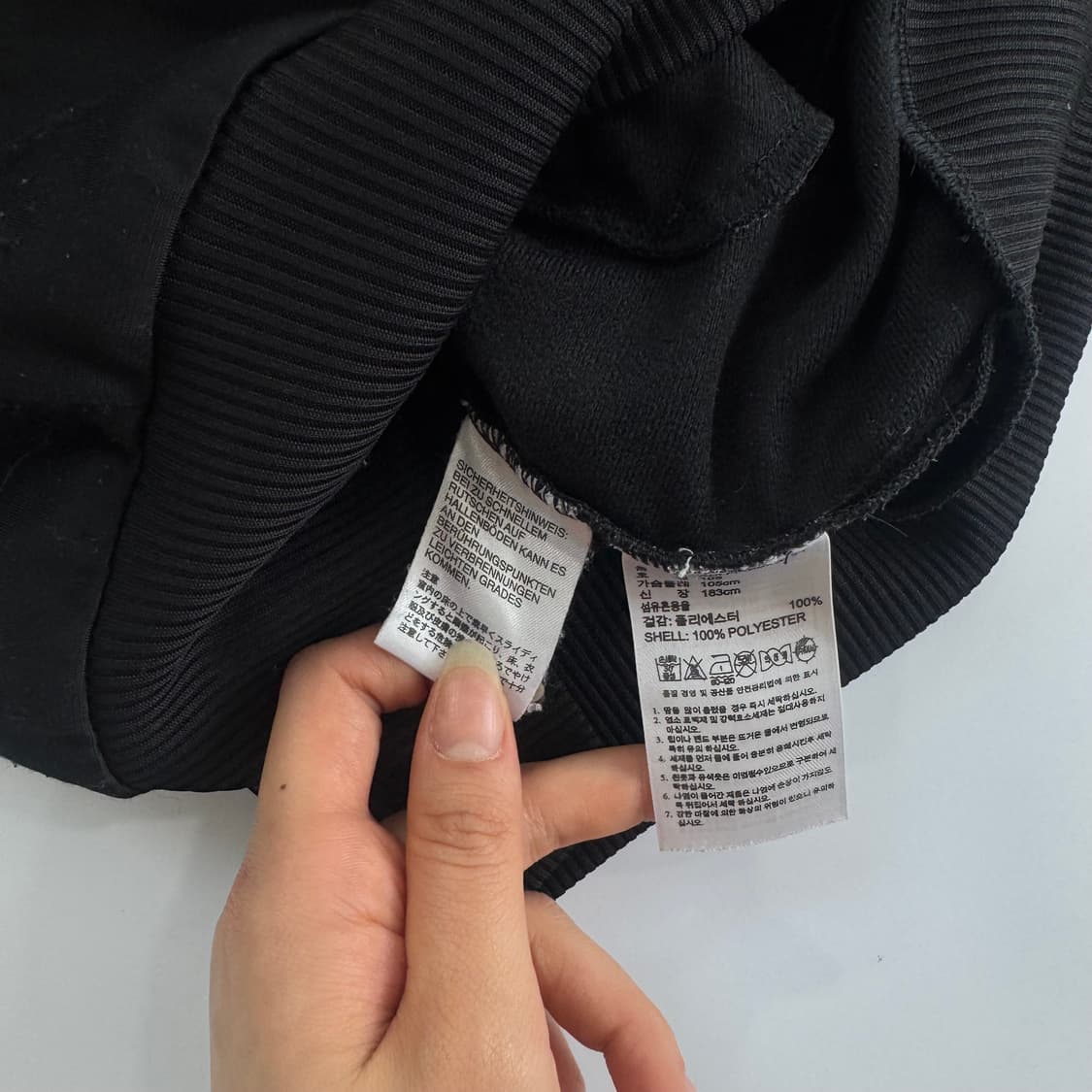 Adidas 아디다스 블랙 구파 져지 상품이미지7