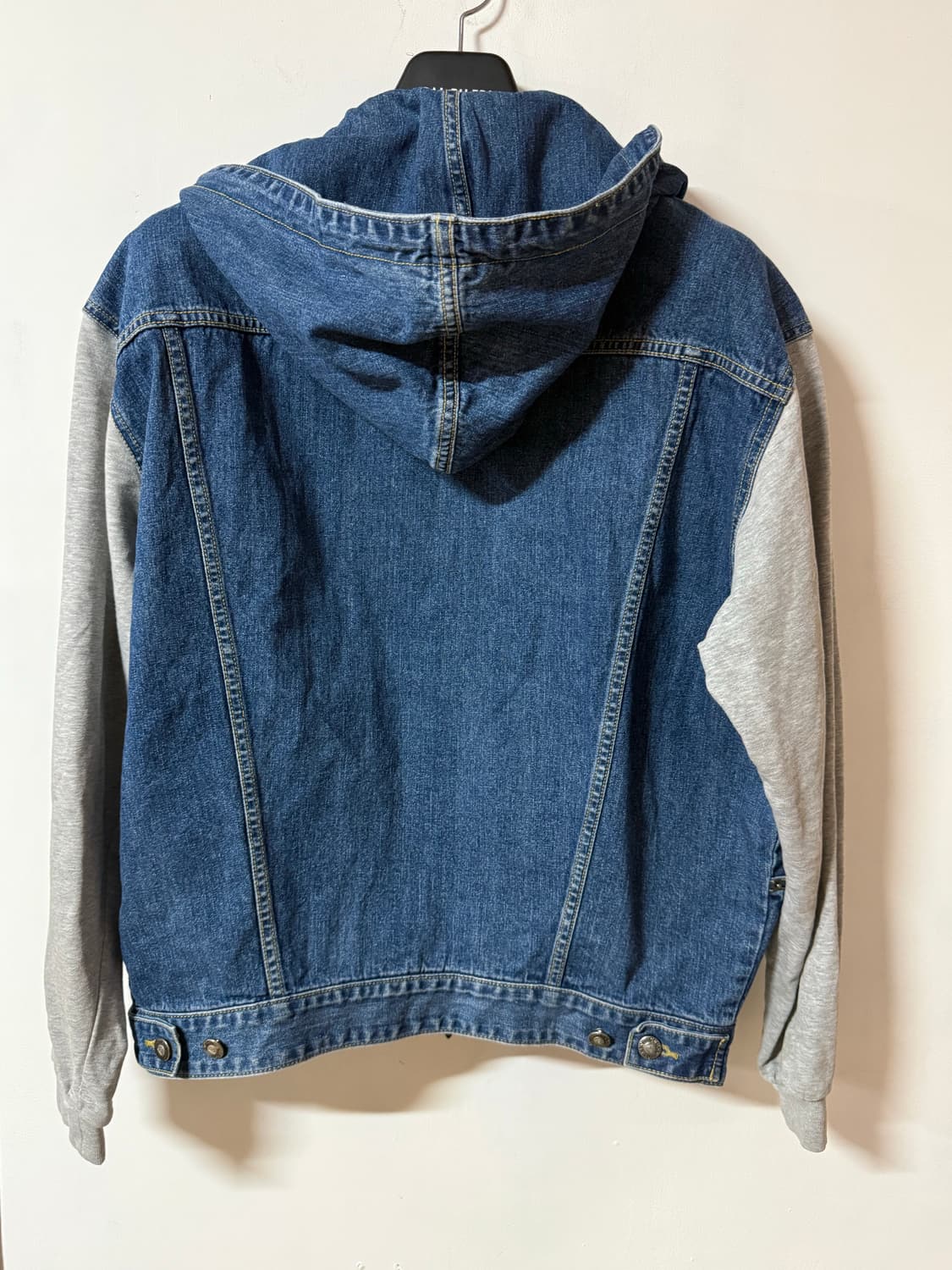 00‘s 게스 빈티지 후드 레이어드 데님자켓 100 상품이미지4